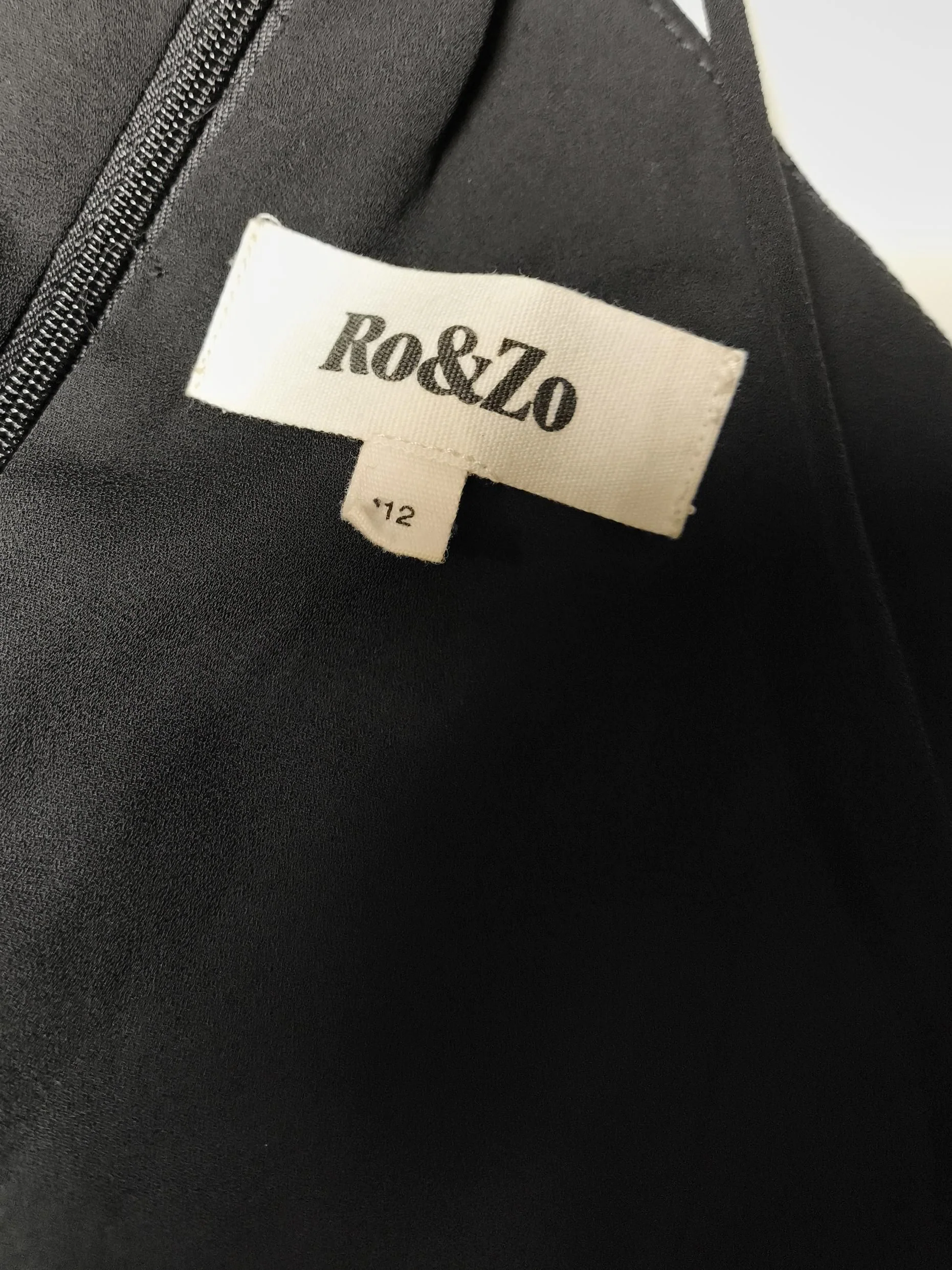 Ro & Zo Maxi Dress UK12 in Black - Image 5