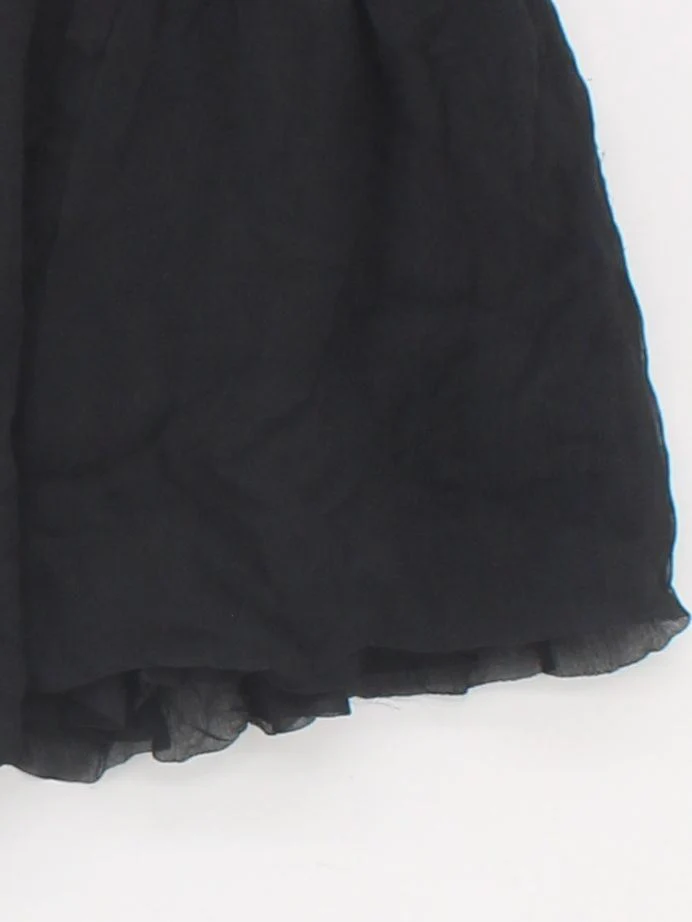 Roberto Cavalli Women's Mini Skirt UK 10 Black 100% Silk Short Mini - Image 4