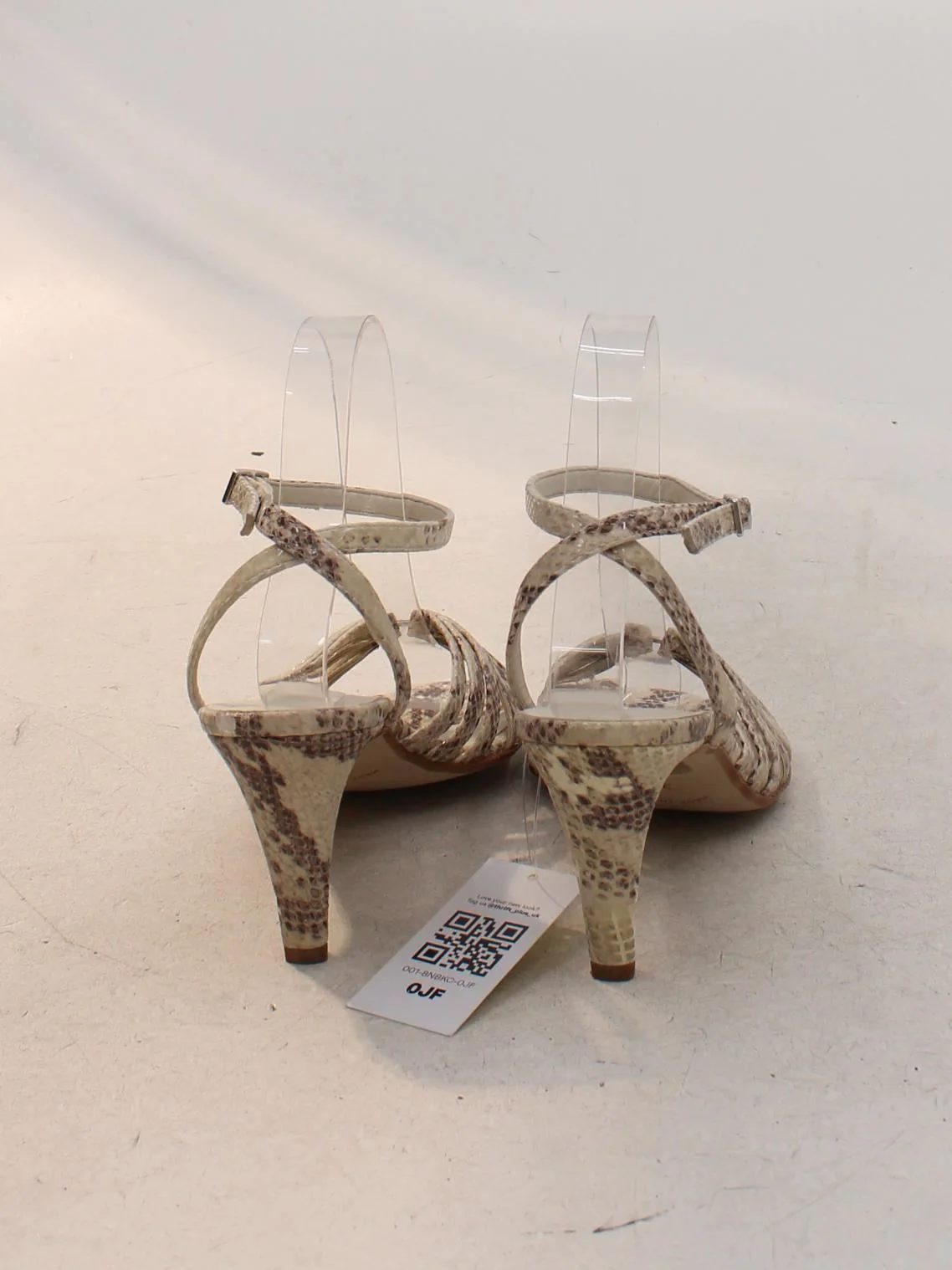 Roberto Vianni Women's Heels UK 4 Multi Animal Print 100% Faux Leather Strappy - Image 3