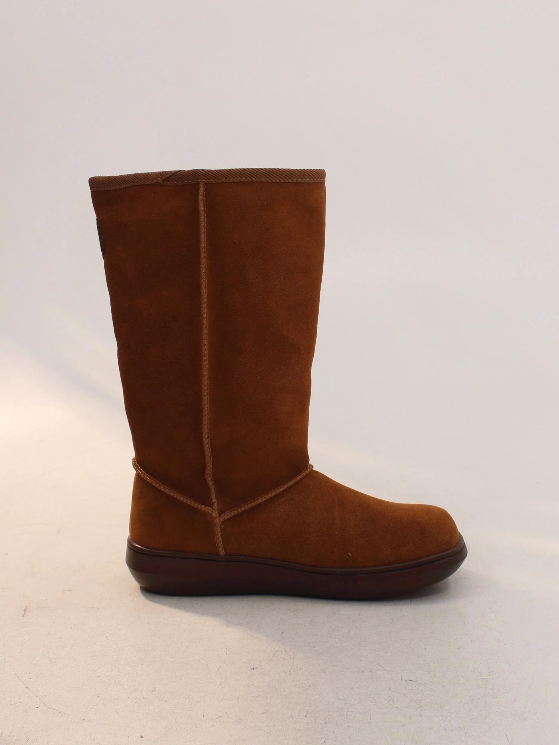 Rocket Dog Women's Boots UK 7 Brown Suede with Faux Fur Cowboy - Image 5