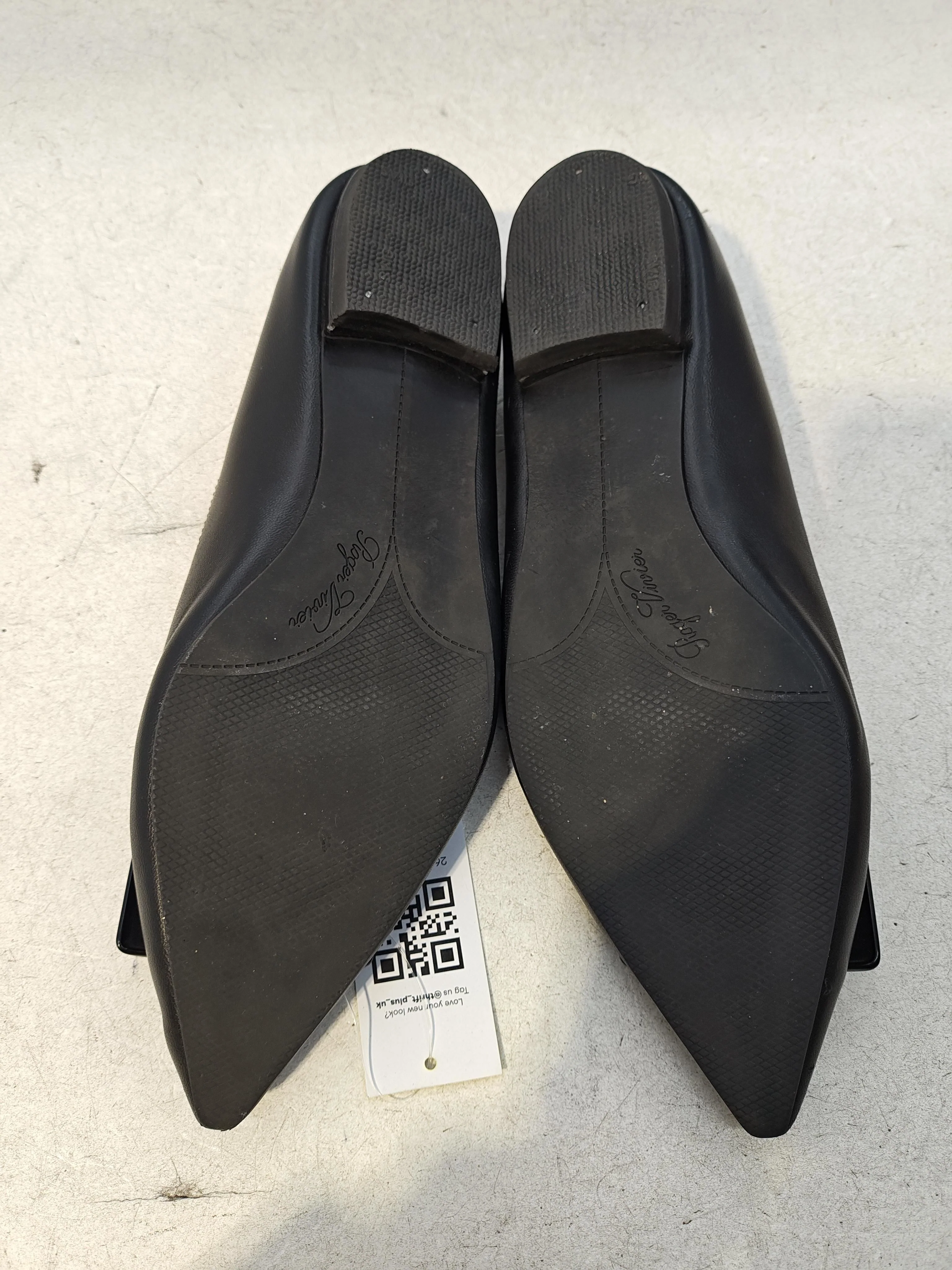 Roger Vivier Women's Flat Shoes UK 6.5 Black 100% Leather Ballet - Image 7