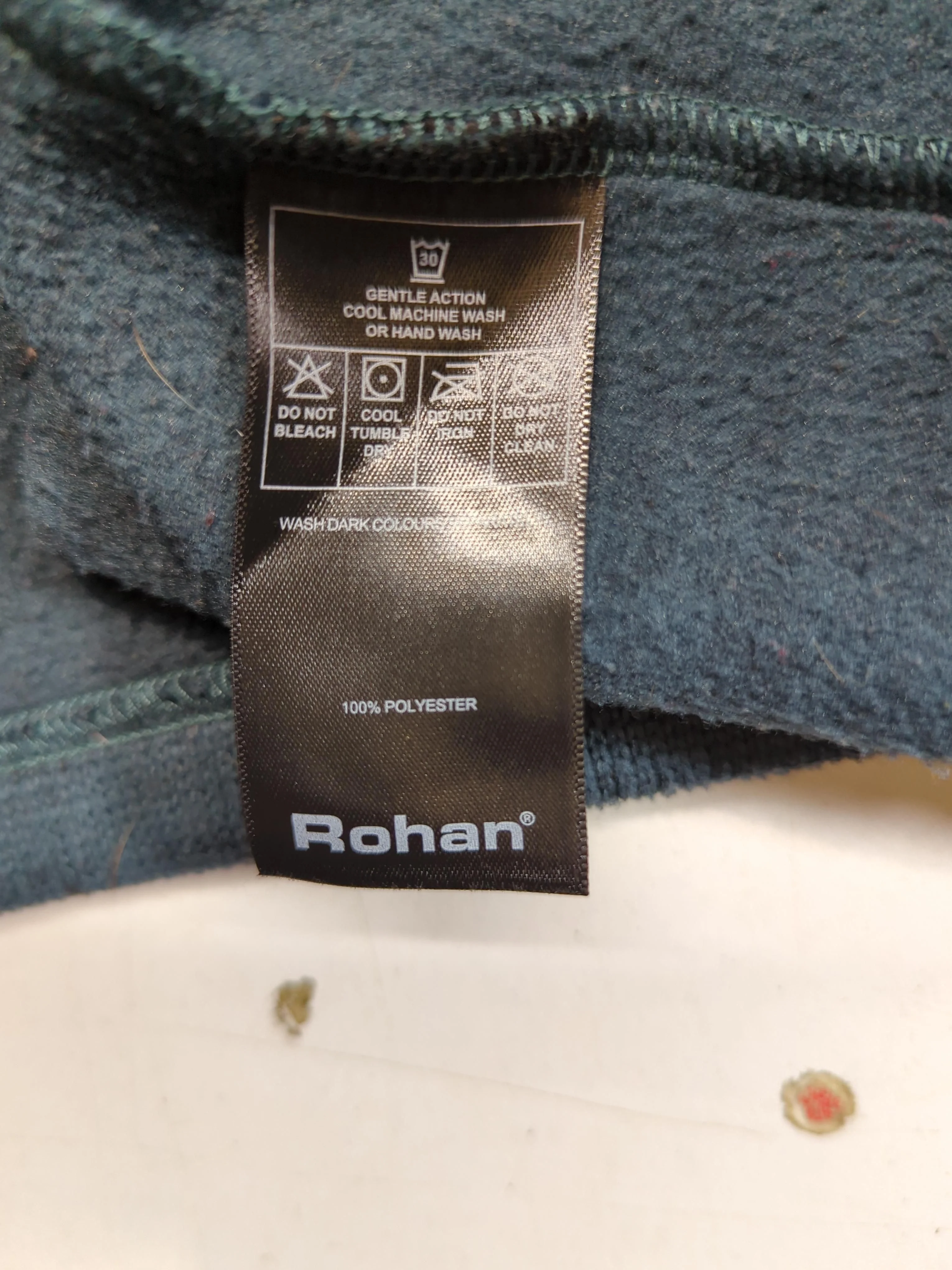 Rohan Women's Hoodie L Green 100% Polyester Full Zip - Image 7