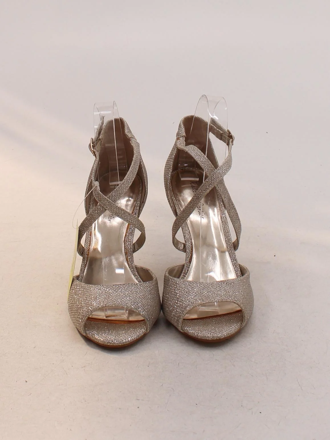 Roland Cartier Women's Heels UK 6 Gold 100% Other Strappy - Image 2