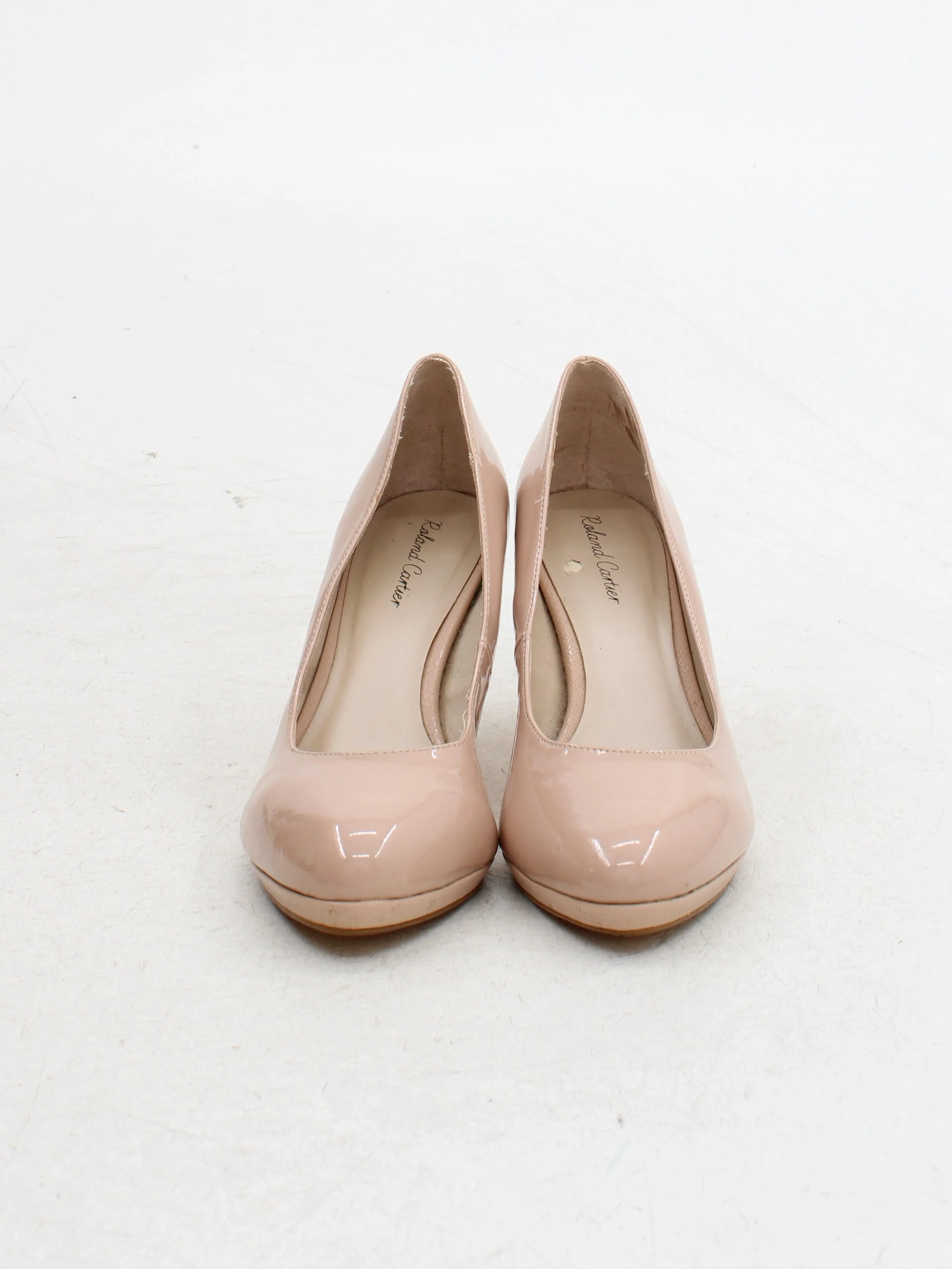 Roland Cartier Women's Heels UK 6 Tan 100% Leather Court - Image 2