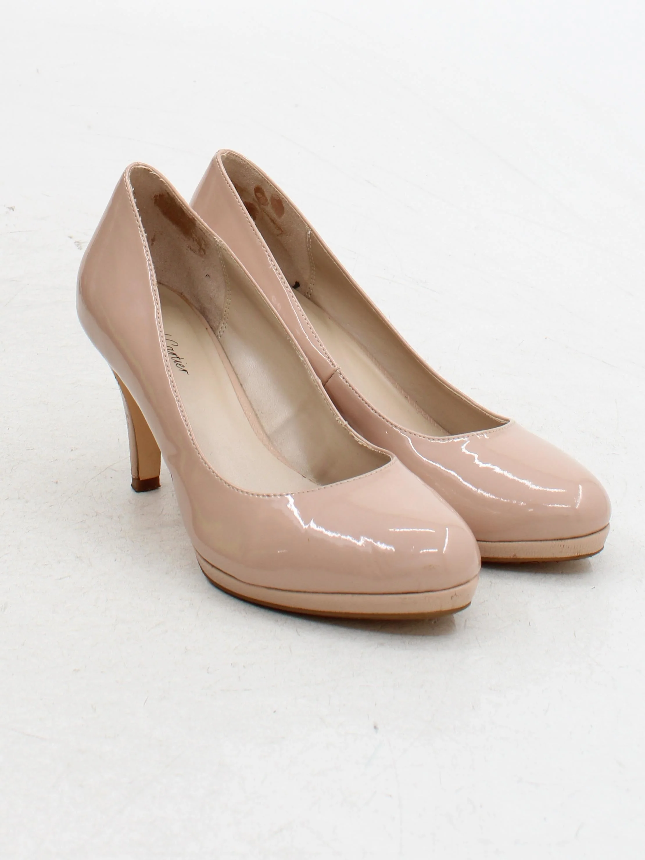 Roland Cartier Women's Heels UK 6 Tan 100% Leather Court - Image 4