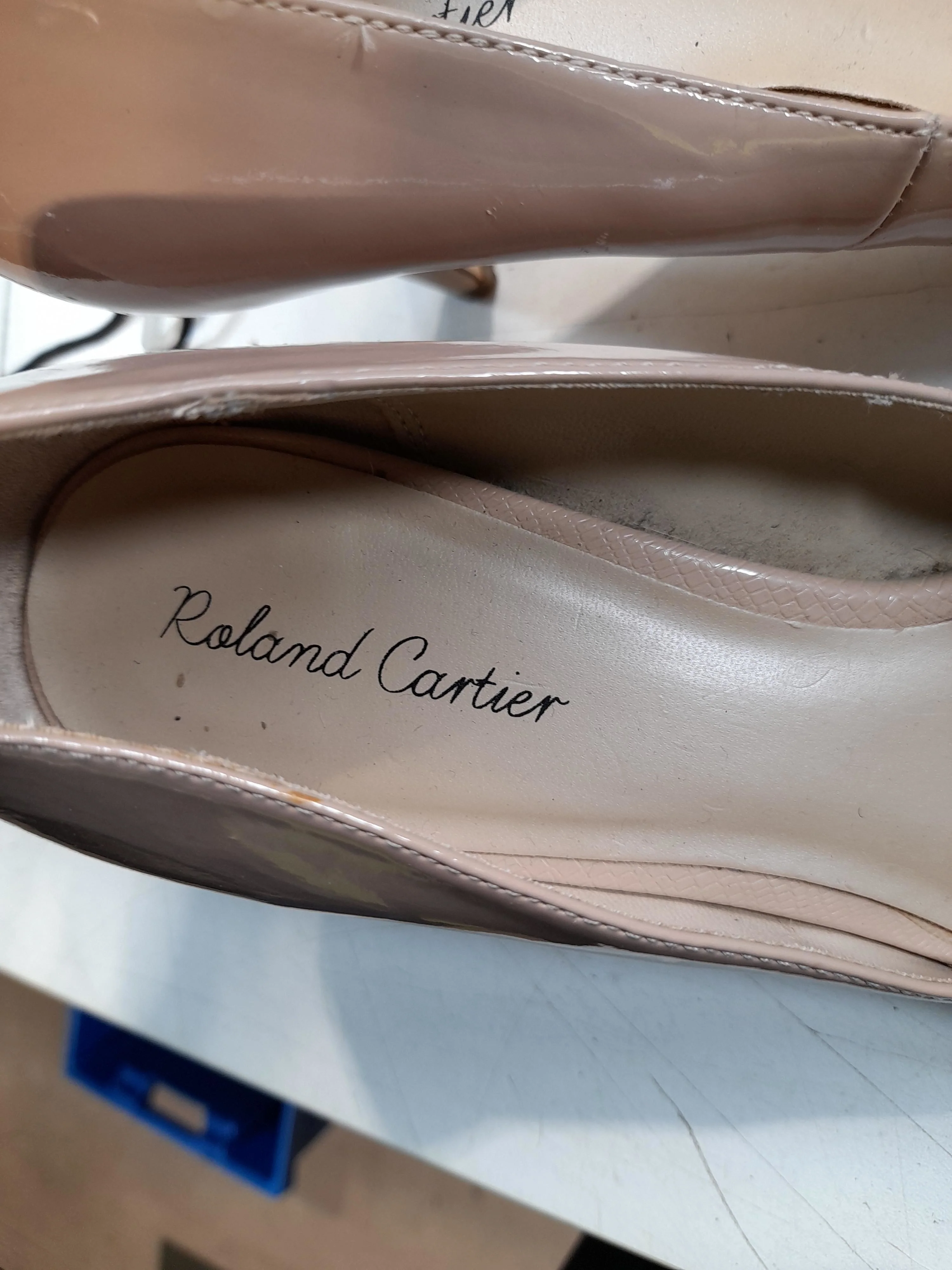 Roland Cartier Women's Heels UK 6 Tan 100% Leather Court - Image 9