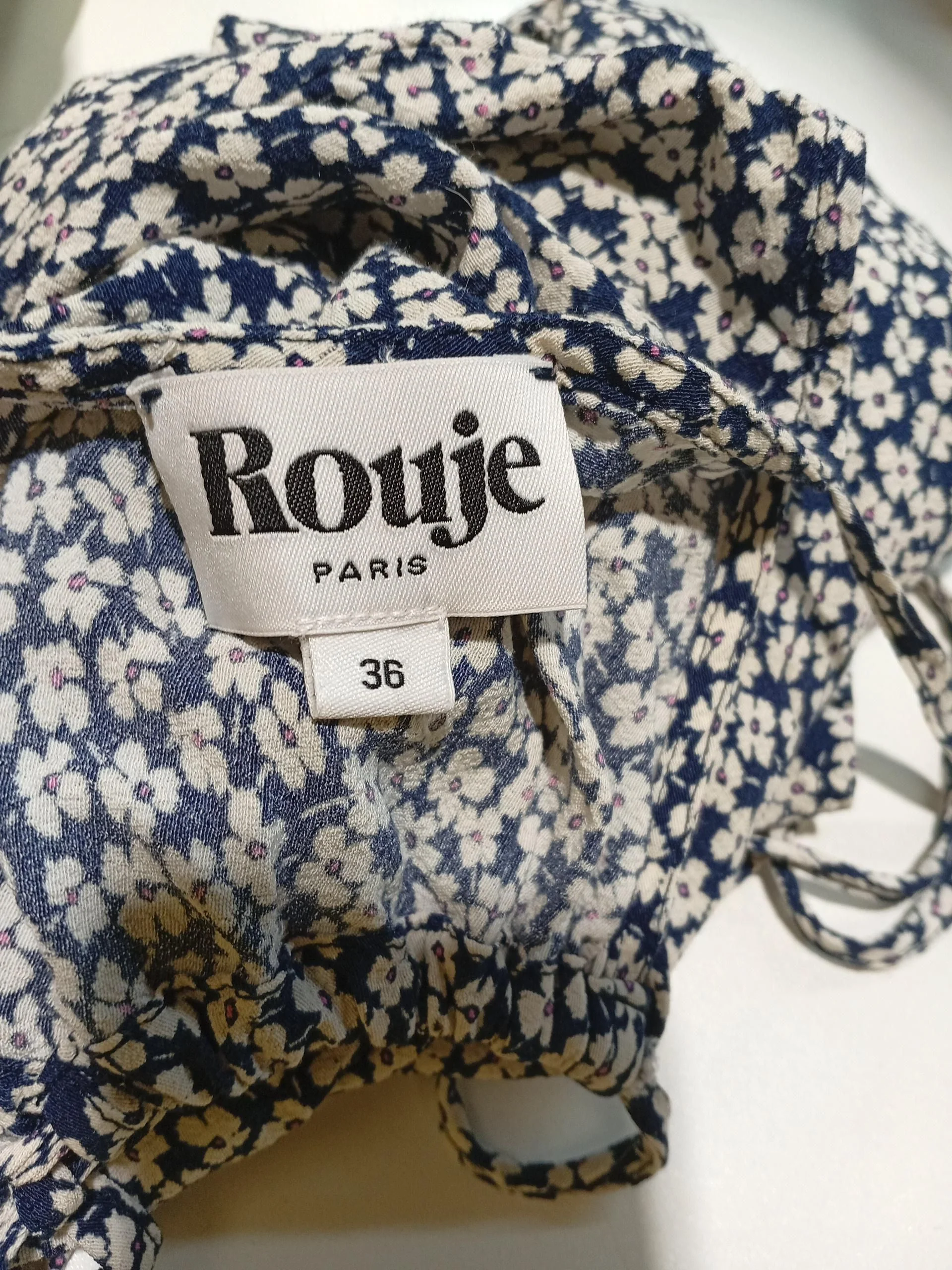 Rouje Slip Mini Dress in Blue - Image 5