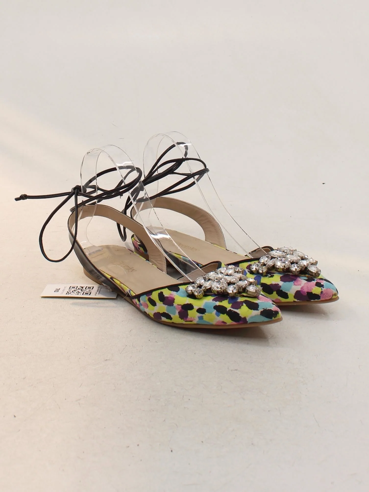 Russell & Bromley Women's Flat Shoes UK 6 Multi Animal Print 100% Leather Ballet - Image 4
