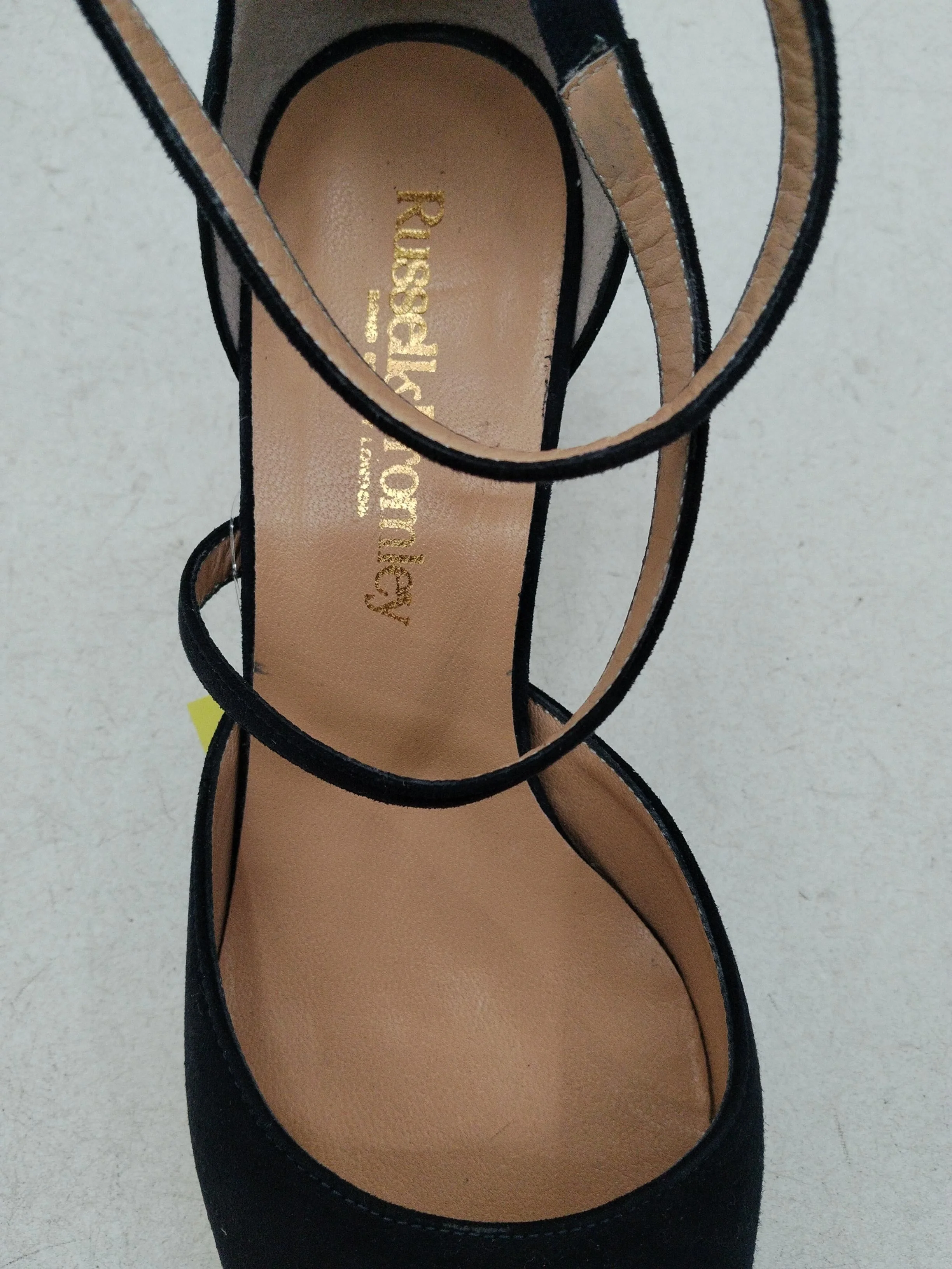 Russell & Bromley Women's Heels UK 6.5 Blue 100% Suede Court - Image 6