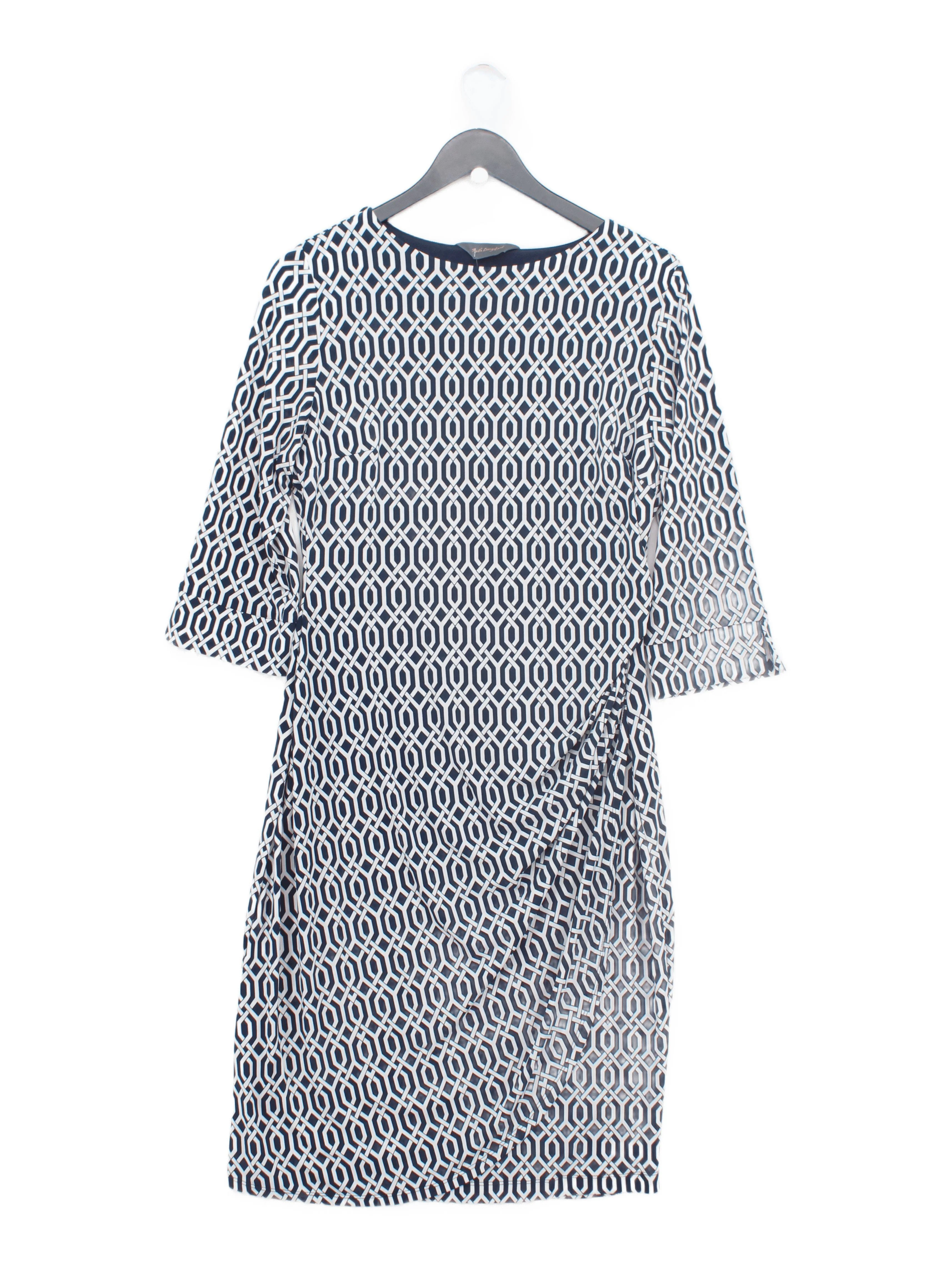 Ruth Langsford Bodycon Midi Dress L in Blue