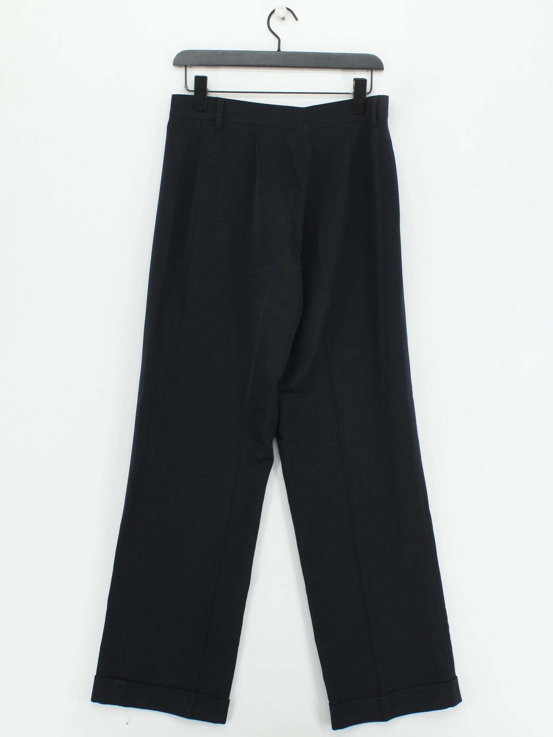 SABRINA FRIGOLI Women's Suit Trousers W 34 in Blue 100% Other Dress Pants - Image 2
