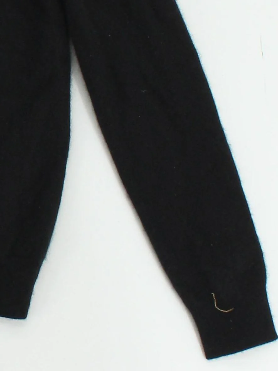 Saks Fifth Avenue Men's Jumper M Black 100% Cashmere High Neck Pullover - Image 4