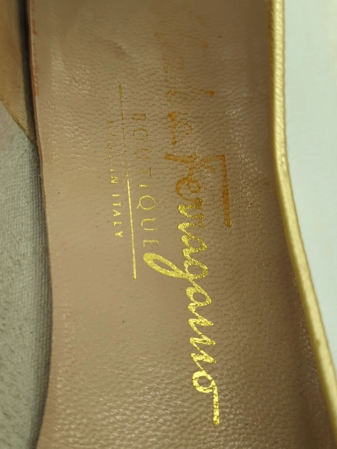 Salvatore Ferragamo Women's Flat Shoes UK 3.5 White 100% Other Ballet - Image 6