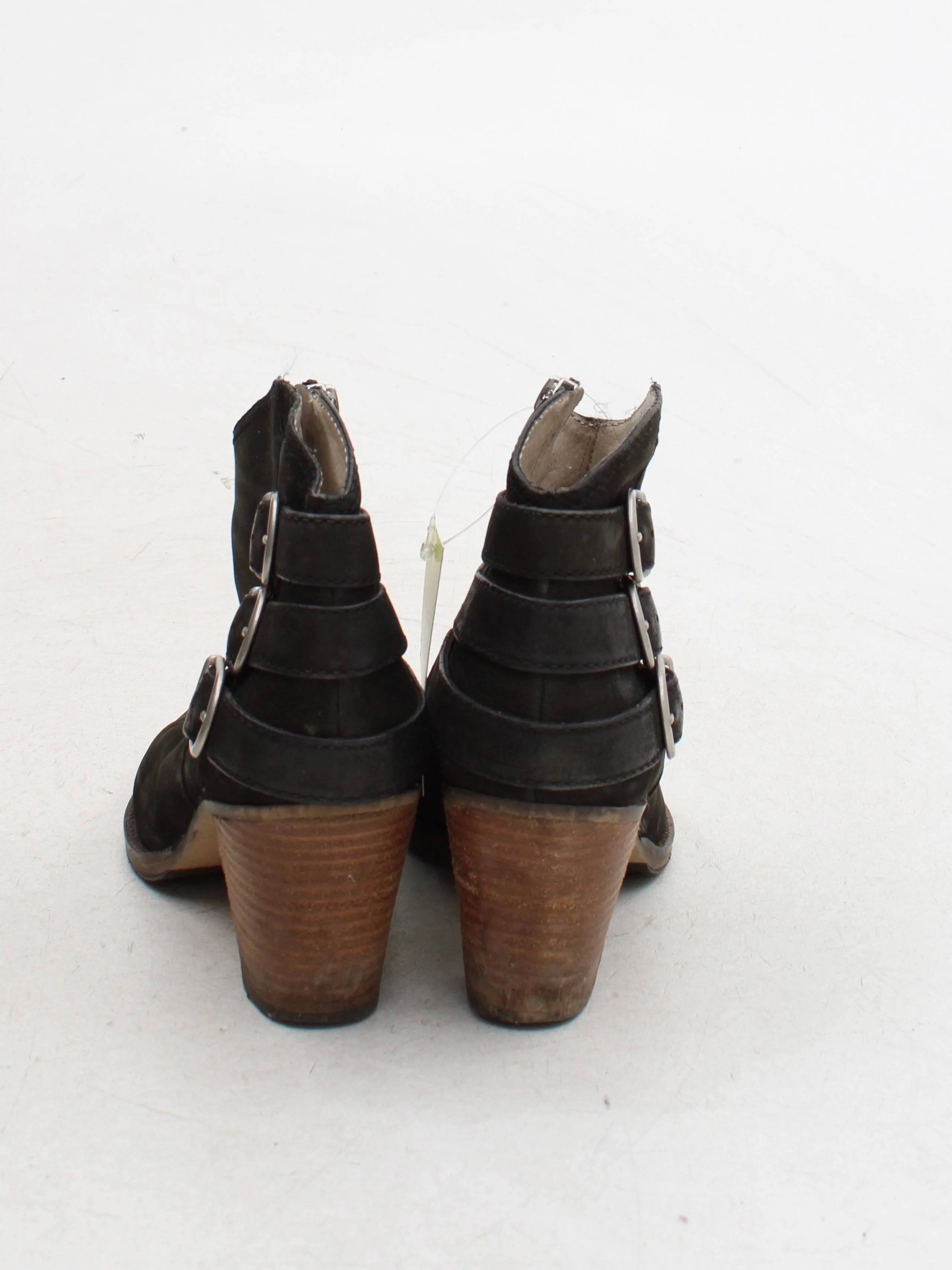 Sam Edelman Women's Boots UK 6.5 Black Suede with Leather Chelsea - Image 3