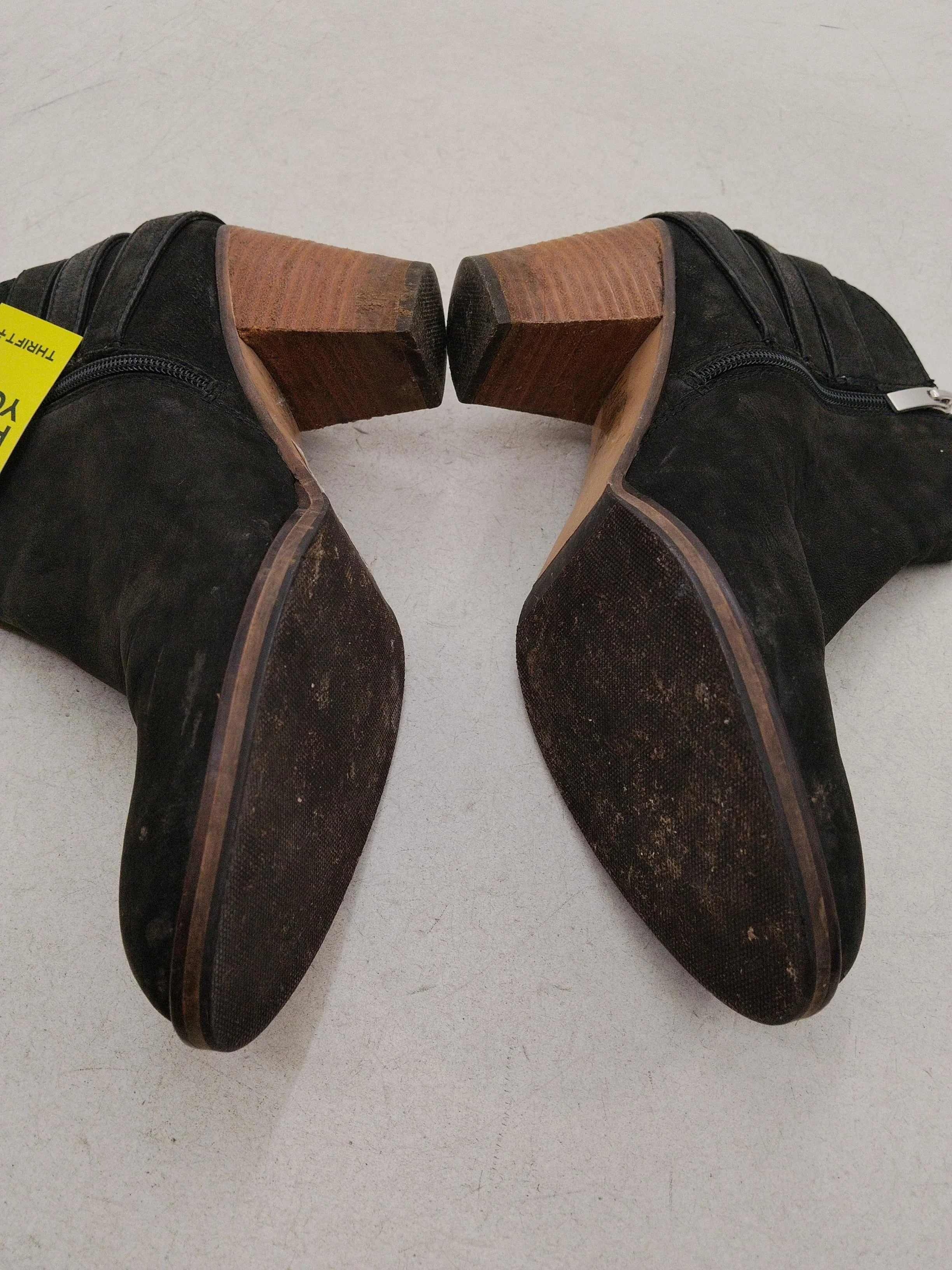 Sam Edelman Women's Boots UK 6.5 Black Suede with Leather Chelsea - Image 7