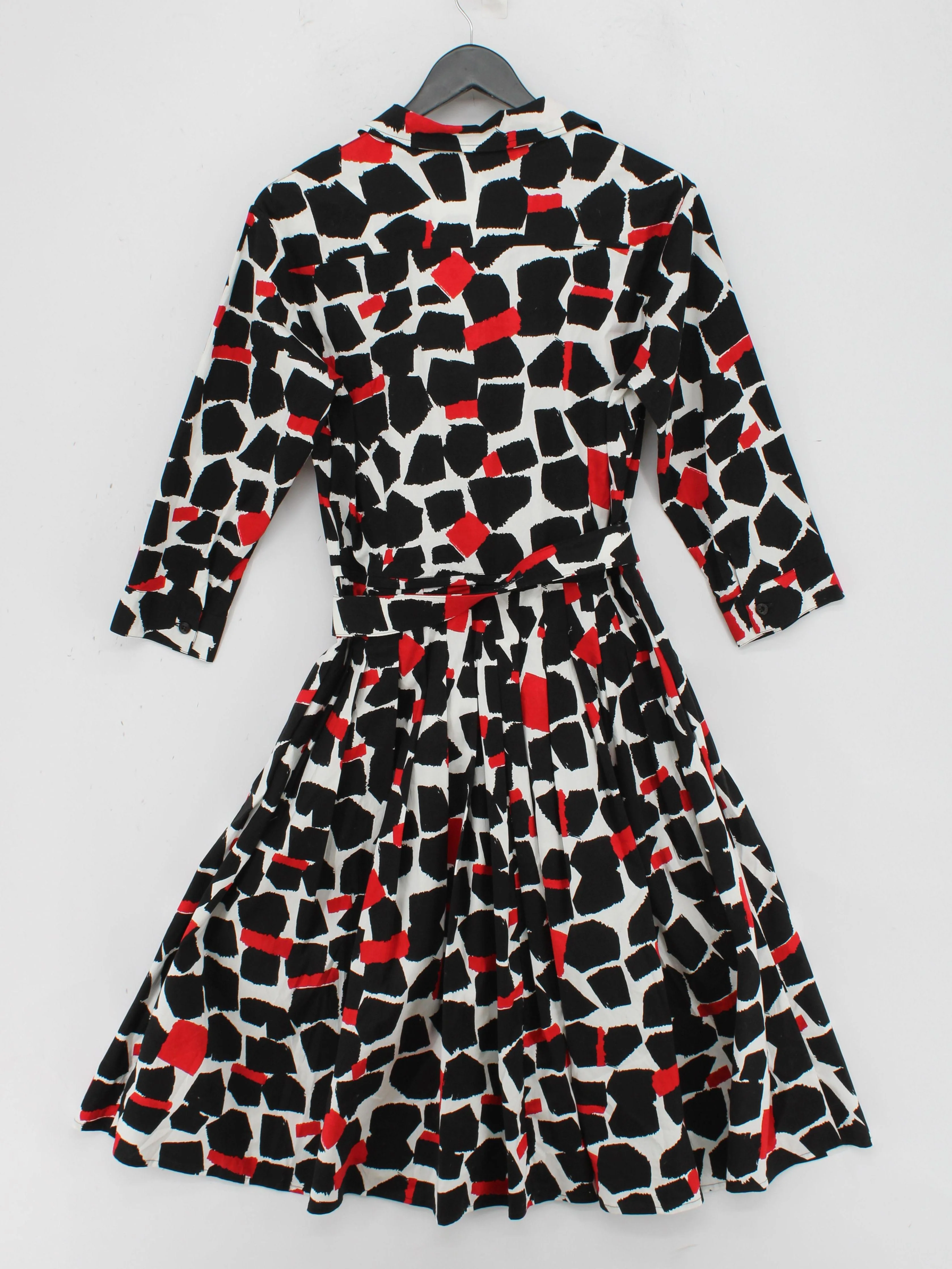 Samantha Sung Shirt Midi Dress UK8 in Multi - Image 2