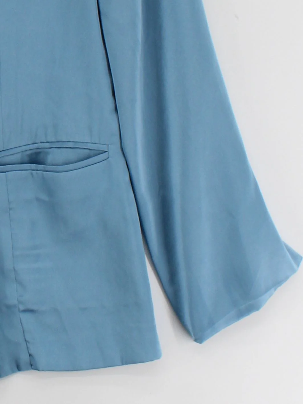 Samsara Women's Blazer UK 10 Blue 100% Polyester Overcoat - Image 4