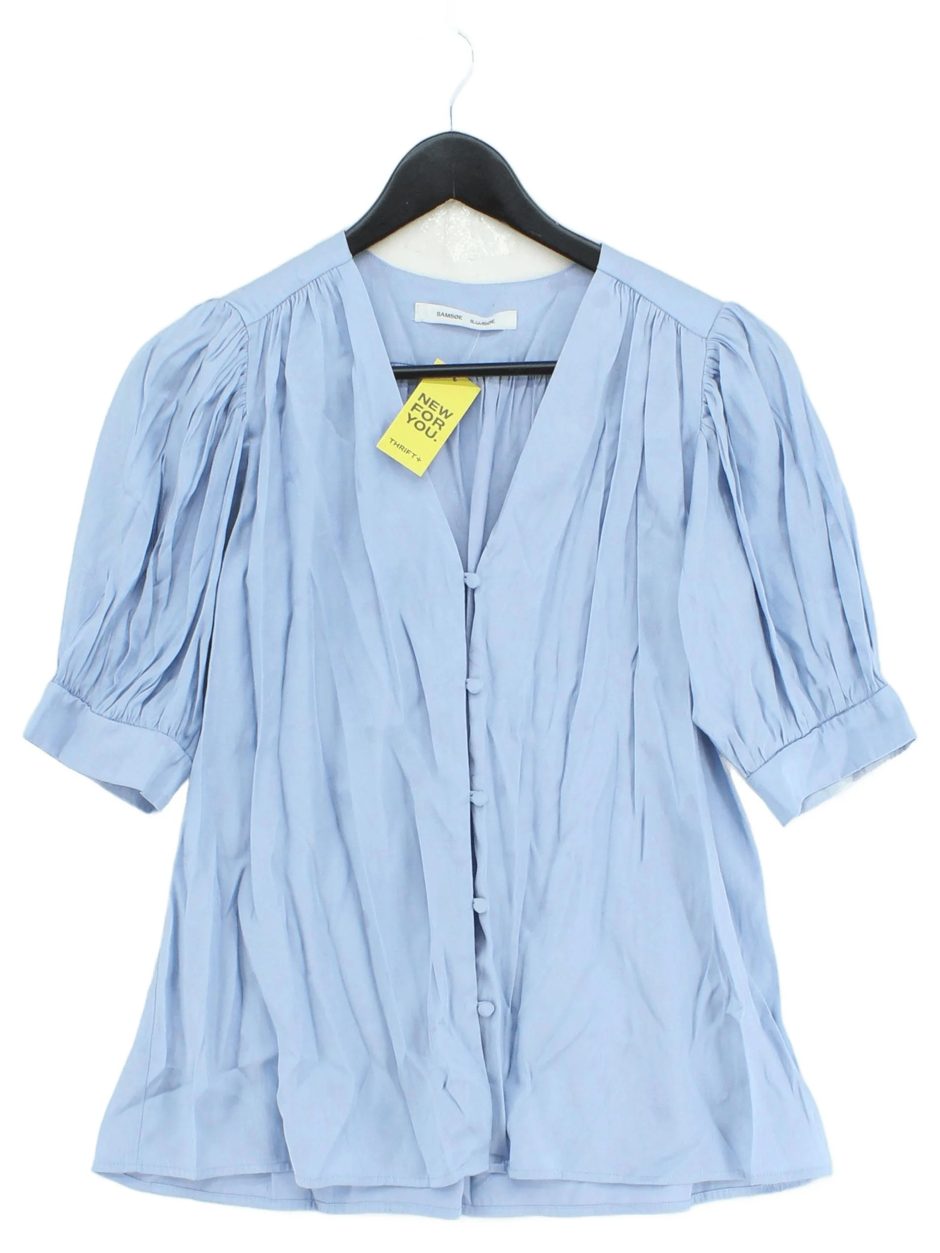 Samsøe & Samsøe Women's Top XS Blue Viscose with Polyester Basic