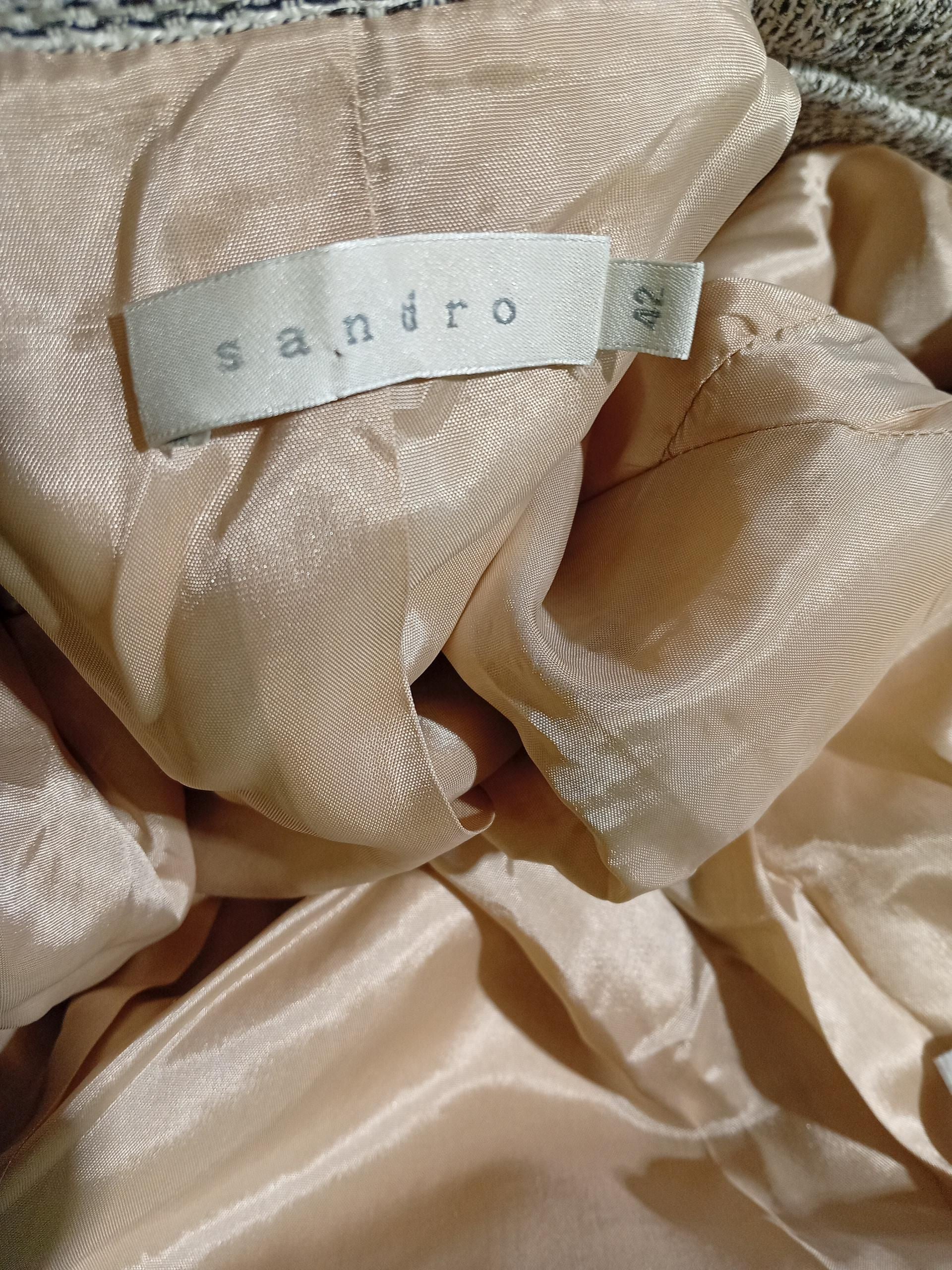 Sandro Bomber Jacket jacket grey - Image 5