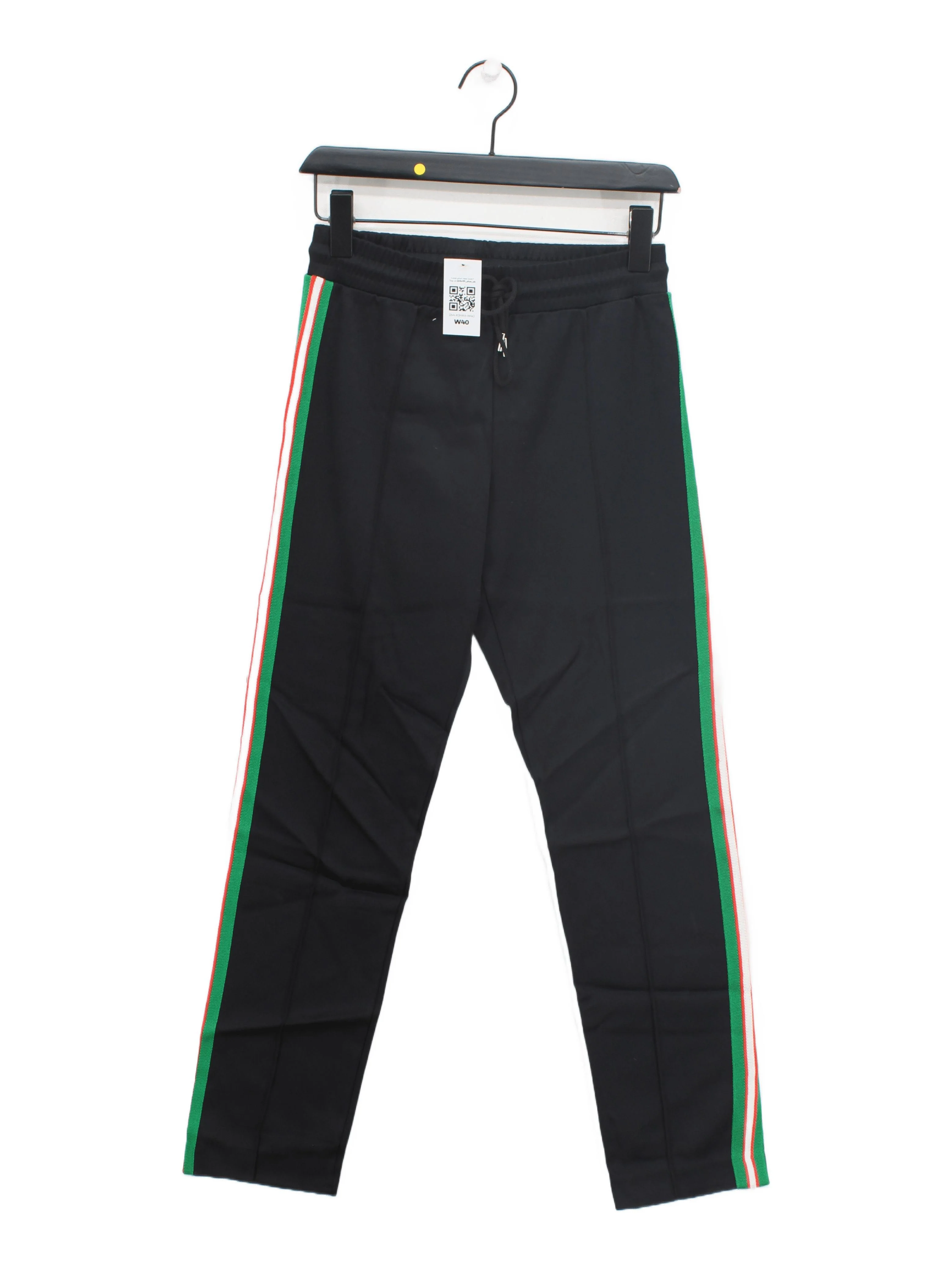 Sandro Women's Sports Bottoms UK 6 Black Viscose with Elastane Sweatpants