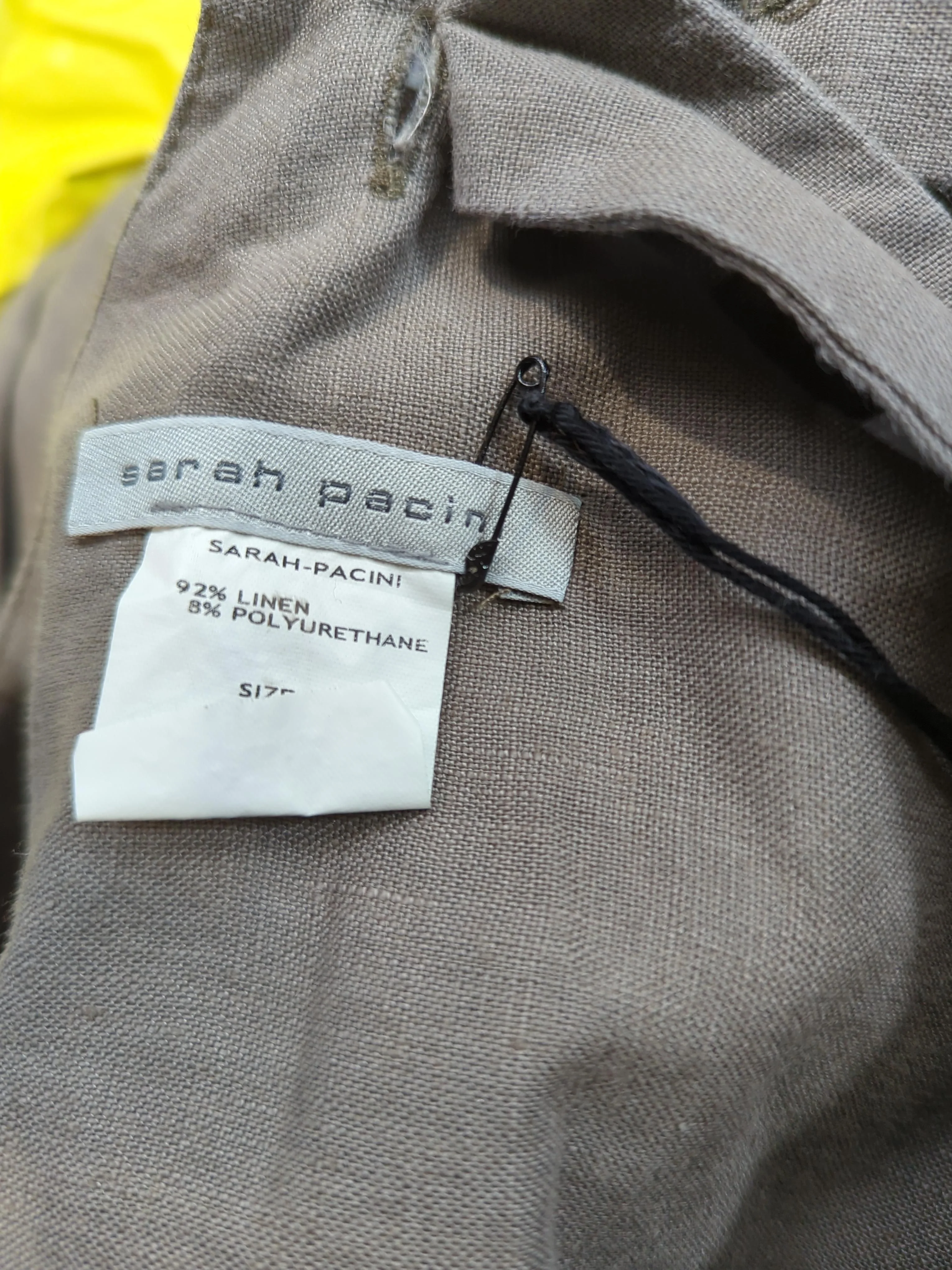 Sarah Pacini Pinafore/Dungaree Midi Dress S in Grey - Image 5
