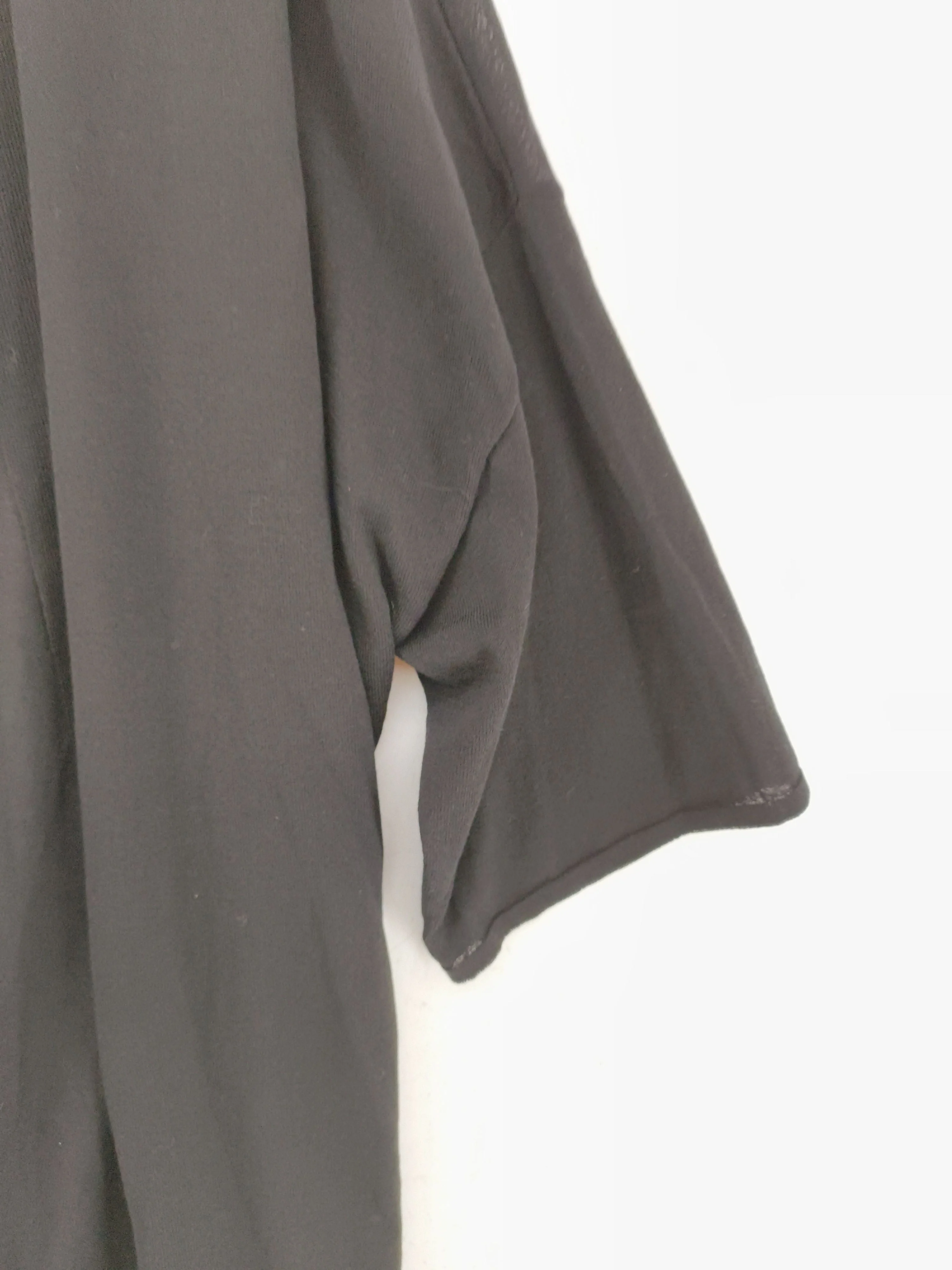 Sarah Pacini Women's Cardigan Black 100% Cotton V-Neck Cardigan - Image 5