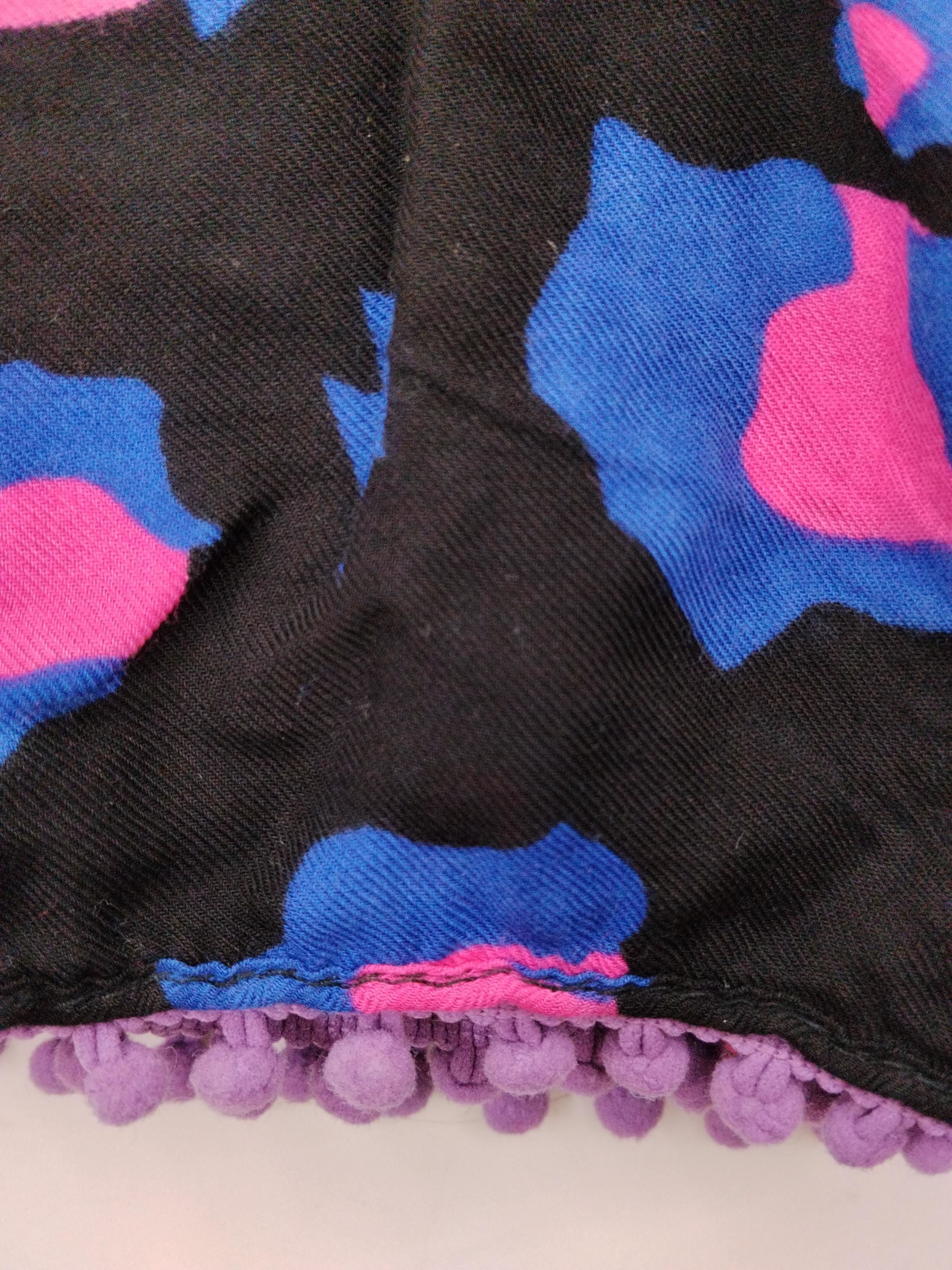 Scamp & Dude Women's Scarf Multi Viscose with Polyamide Rectangle Scarf - Image 4