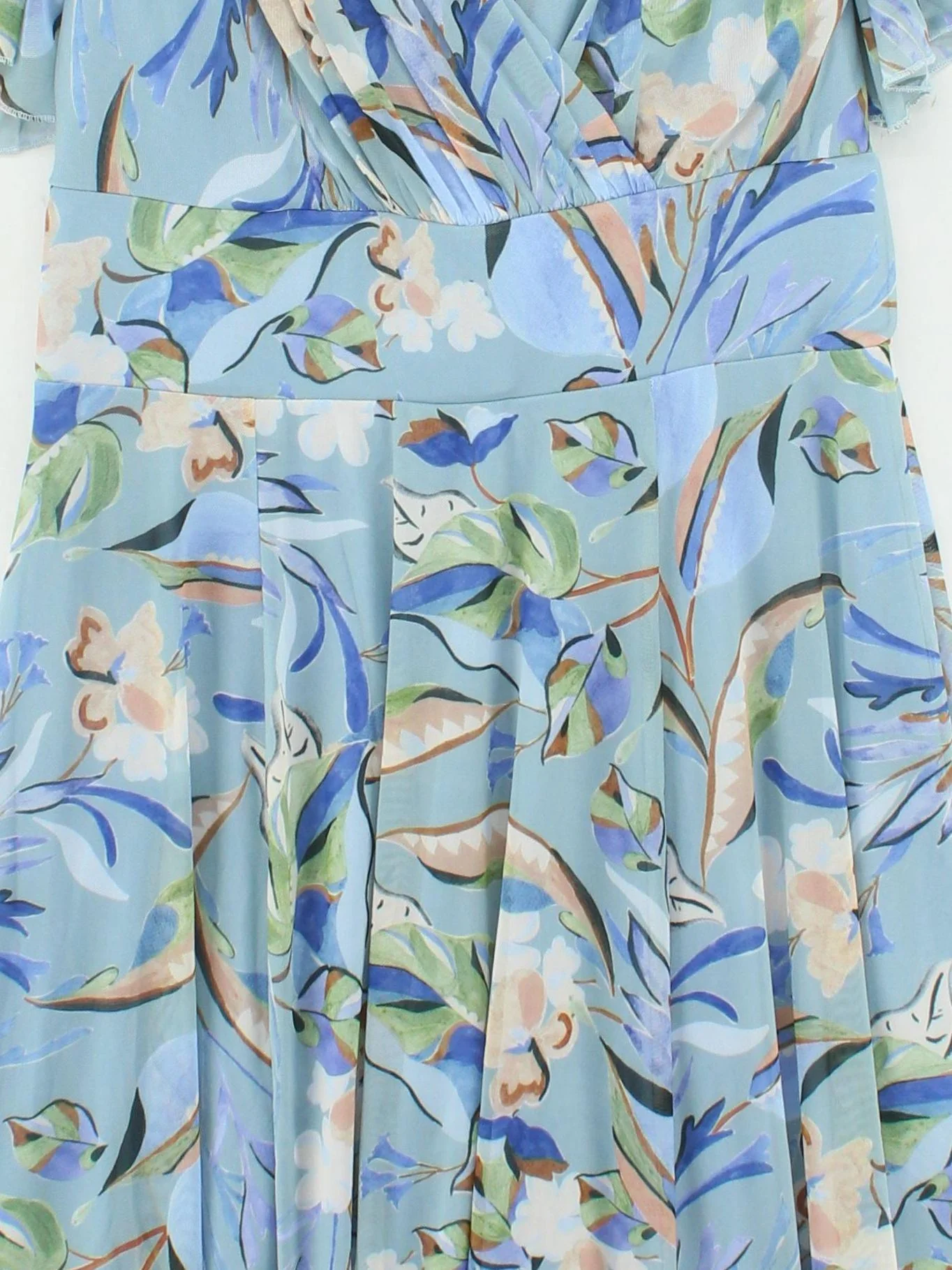 Scarlett & Jo Wrap Midi Dress UK14 in Blue - Image 3