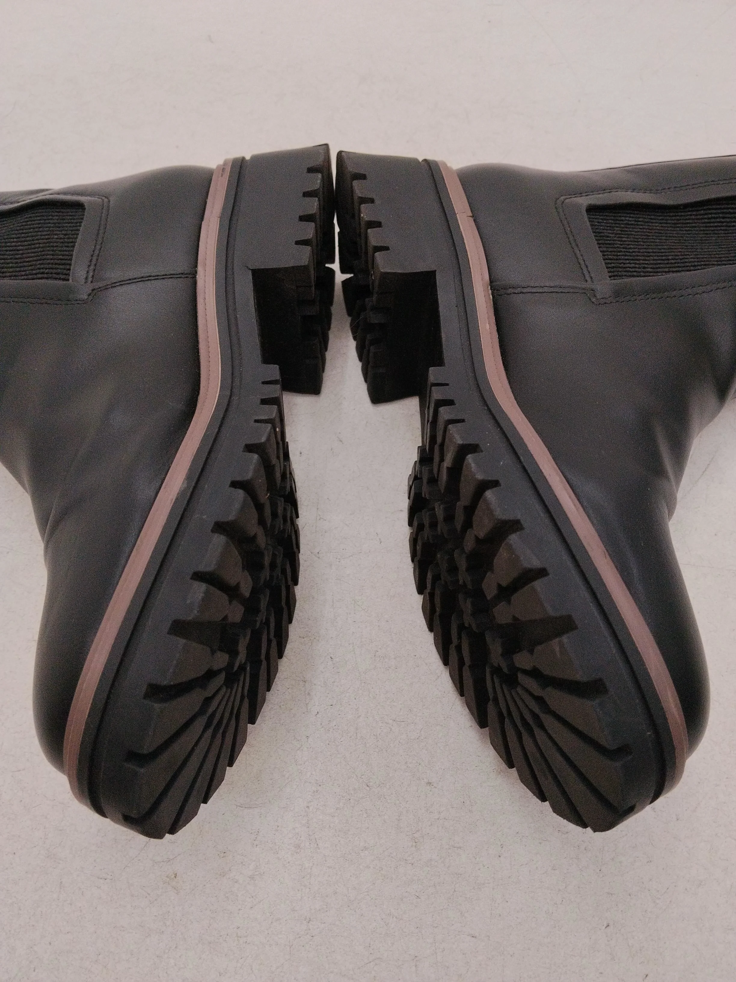 Schuh Women's Boots UK 3 Black 100% Faux Leather Chelsea - Image 7