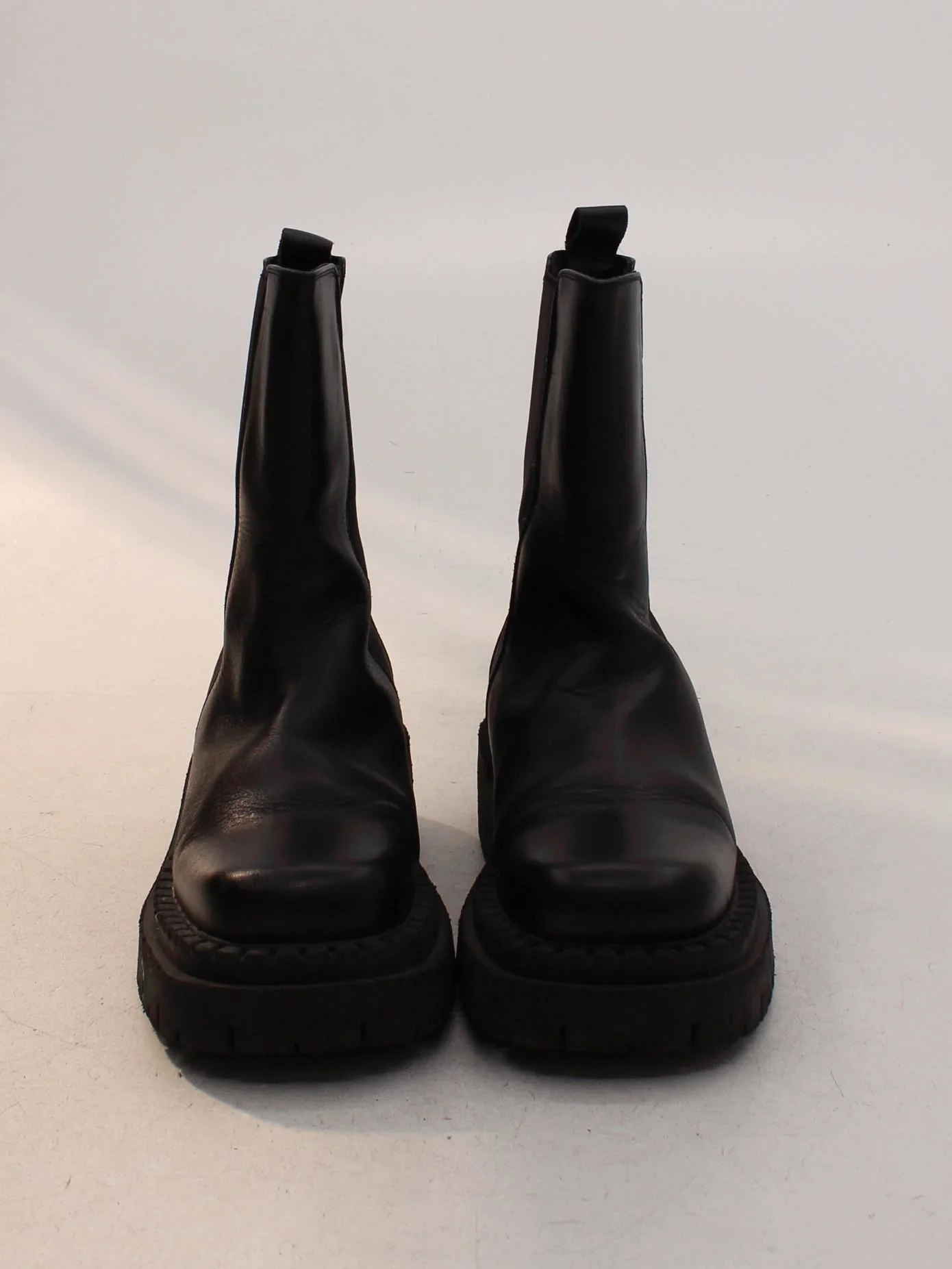 Schuh Women's Boots UK 5 Black Leather with Other Chelsea - Image 2