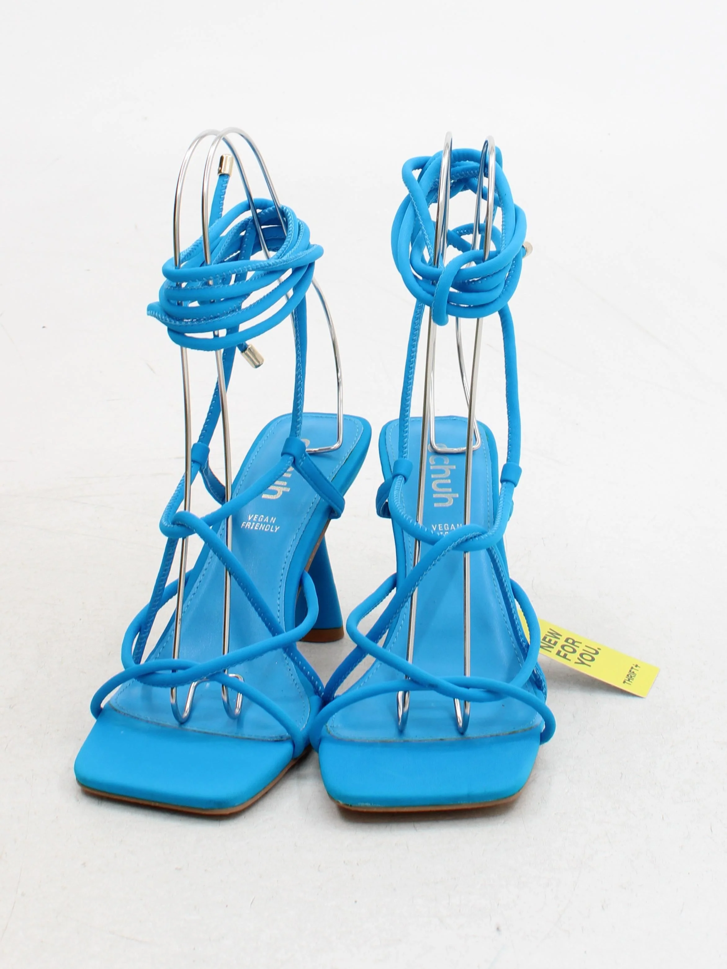 Schuh Women's Heels UK 5 Blue 100% Faux Leather Strappy - Image 2