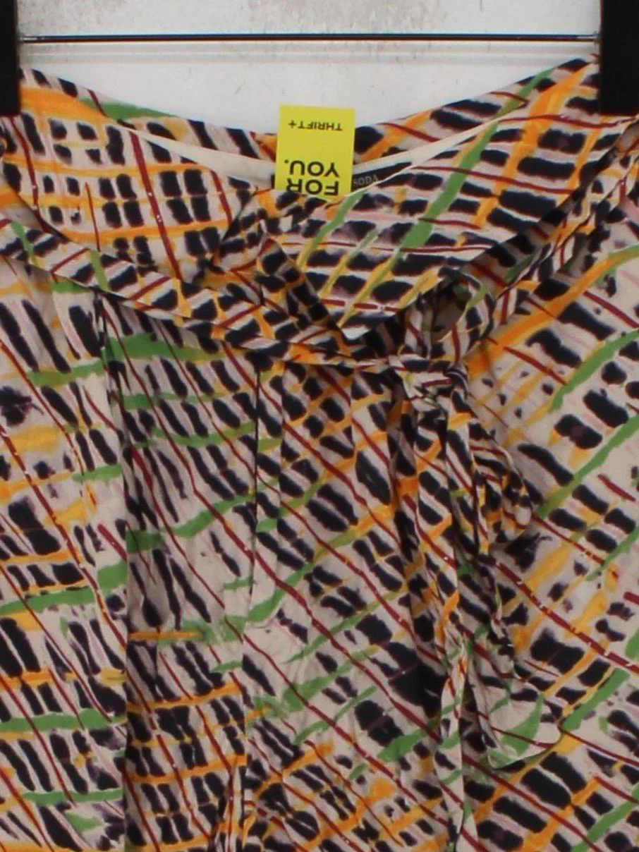 Scotch & Soda Women's Shorts M Multi Viscose with Polyester Paperbag - Image 3