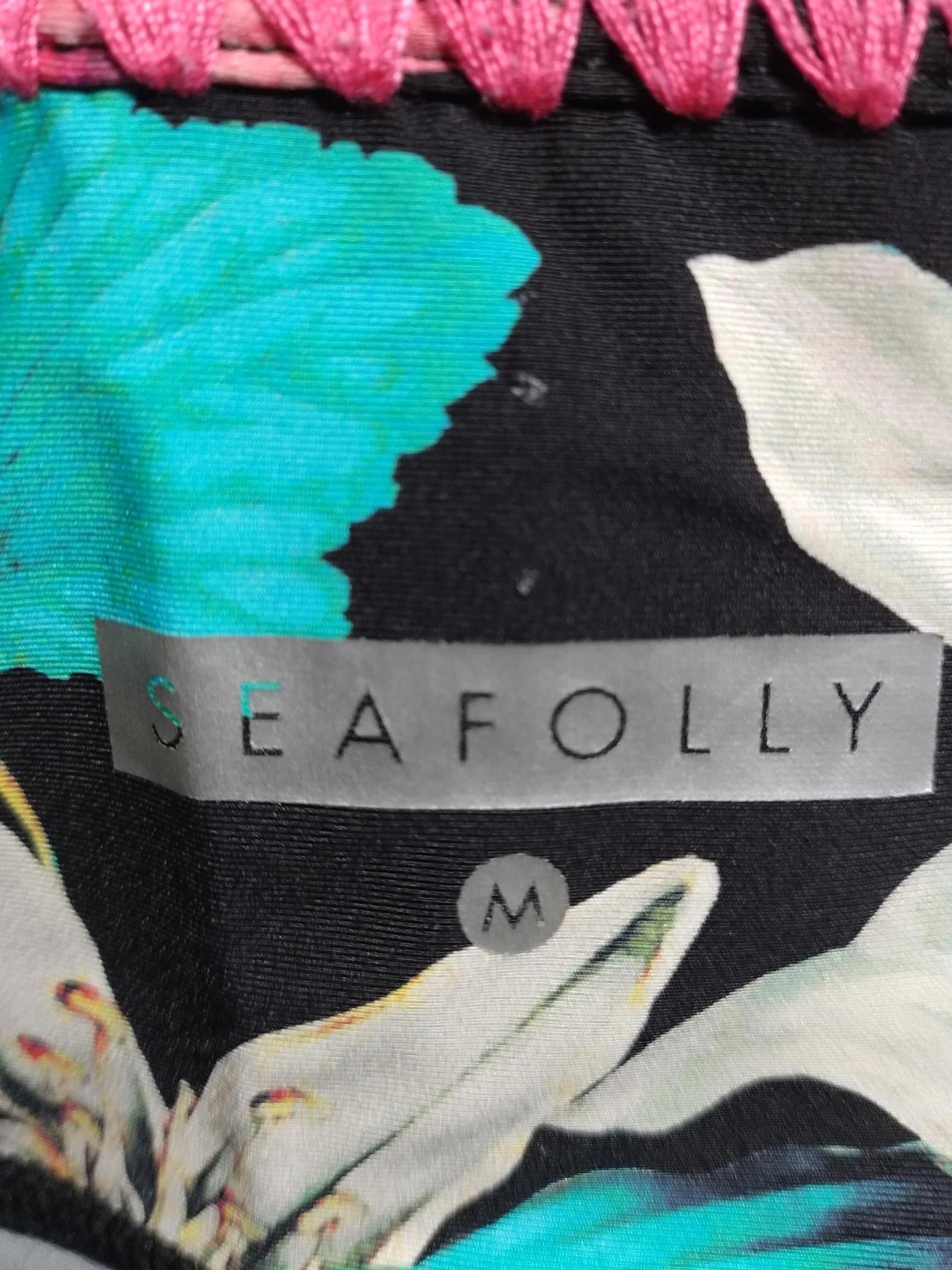 Seafolly Women's Leggings M Multi Floral 100% Other Full length - Image 5