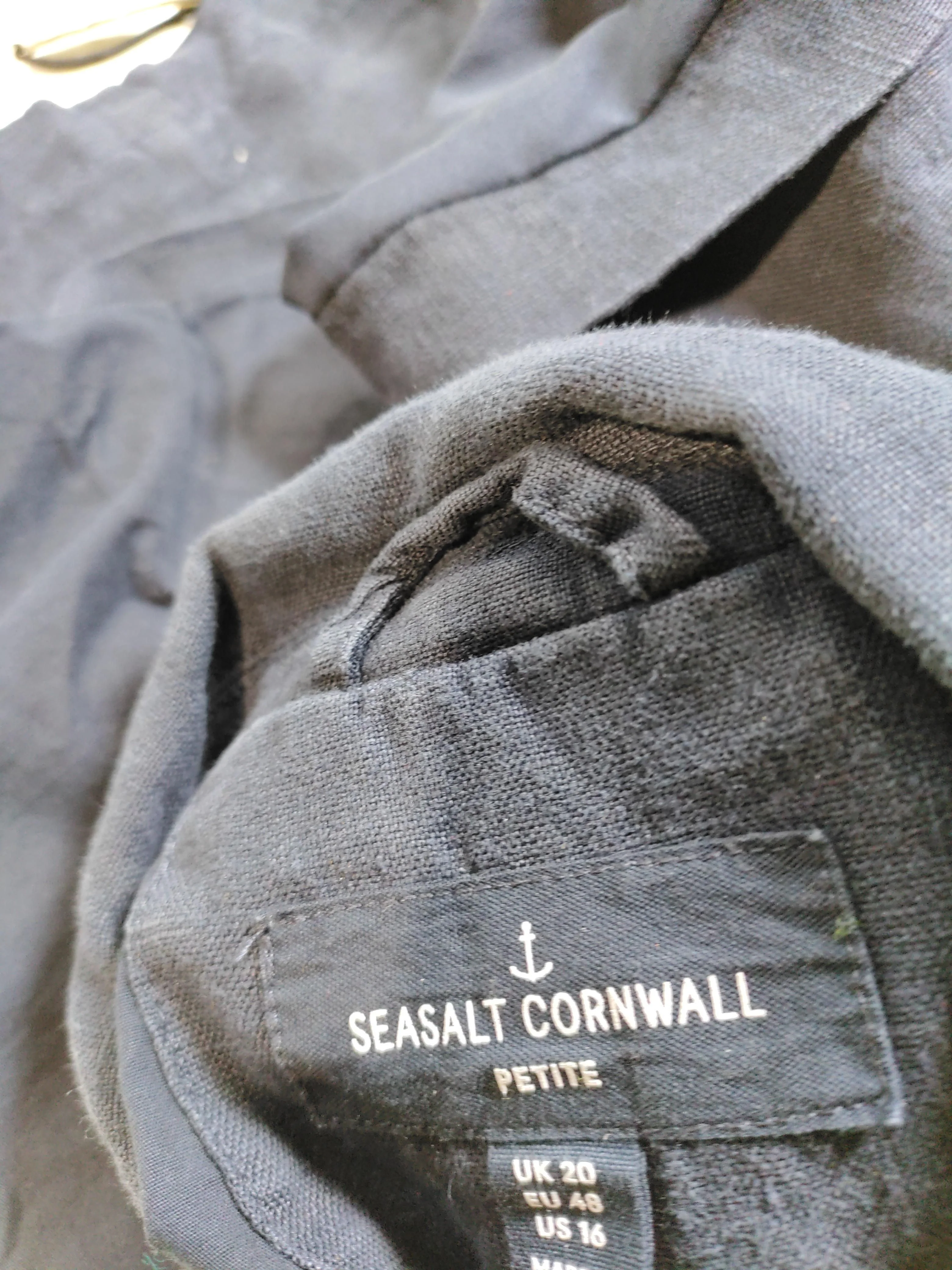 SEASALT CORNWALL Bomber Jacket jacket blue - Image 5