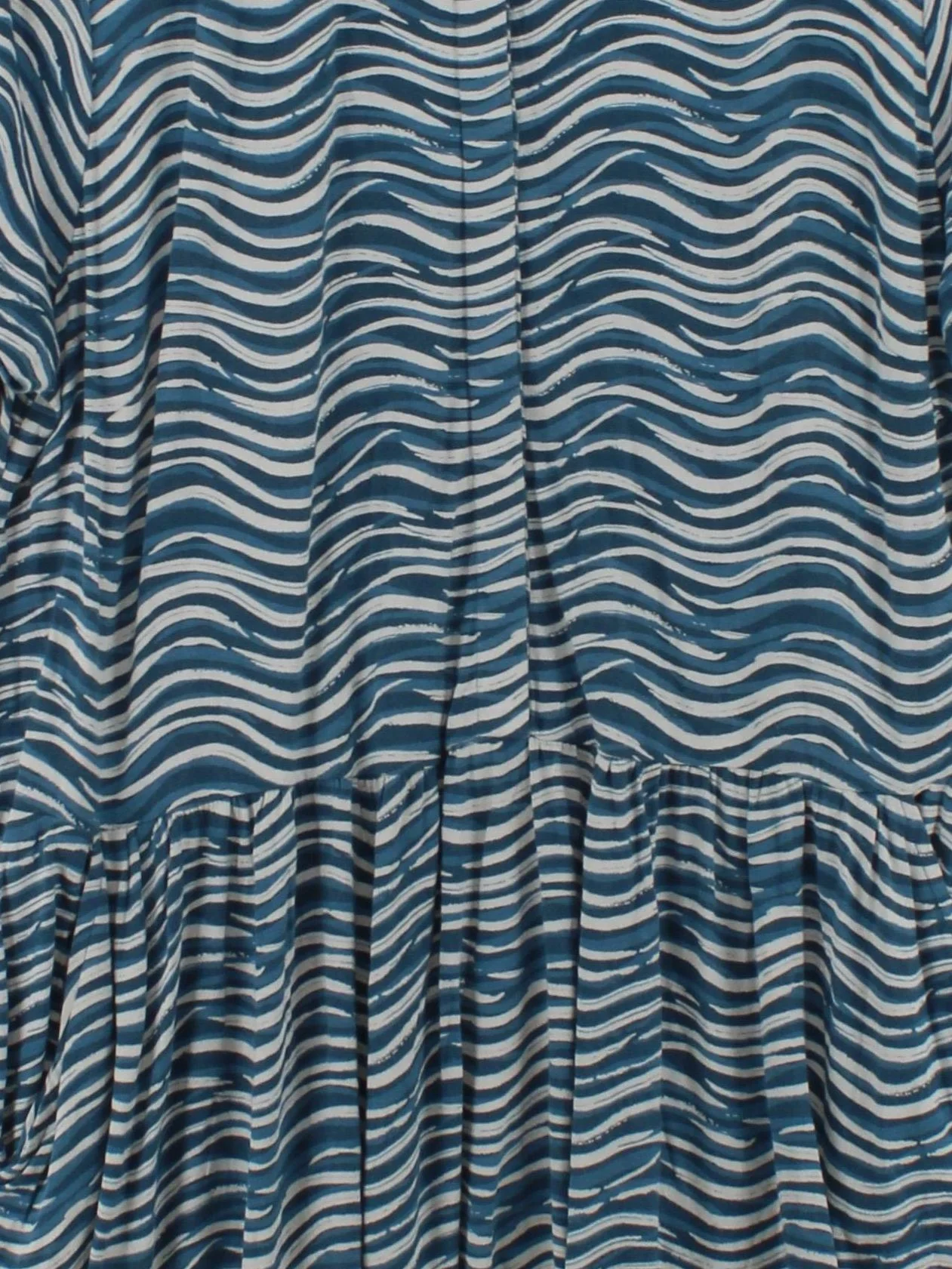 SEASALT CORNWALL Shirt Mini Dress UK20 in Blue - Image 3