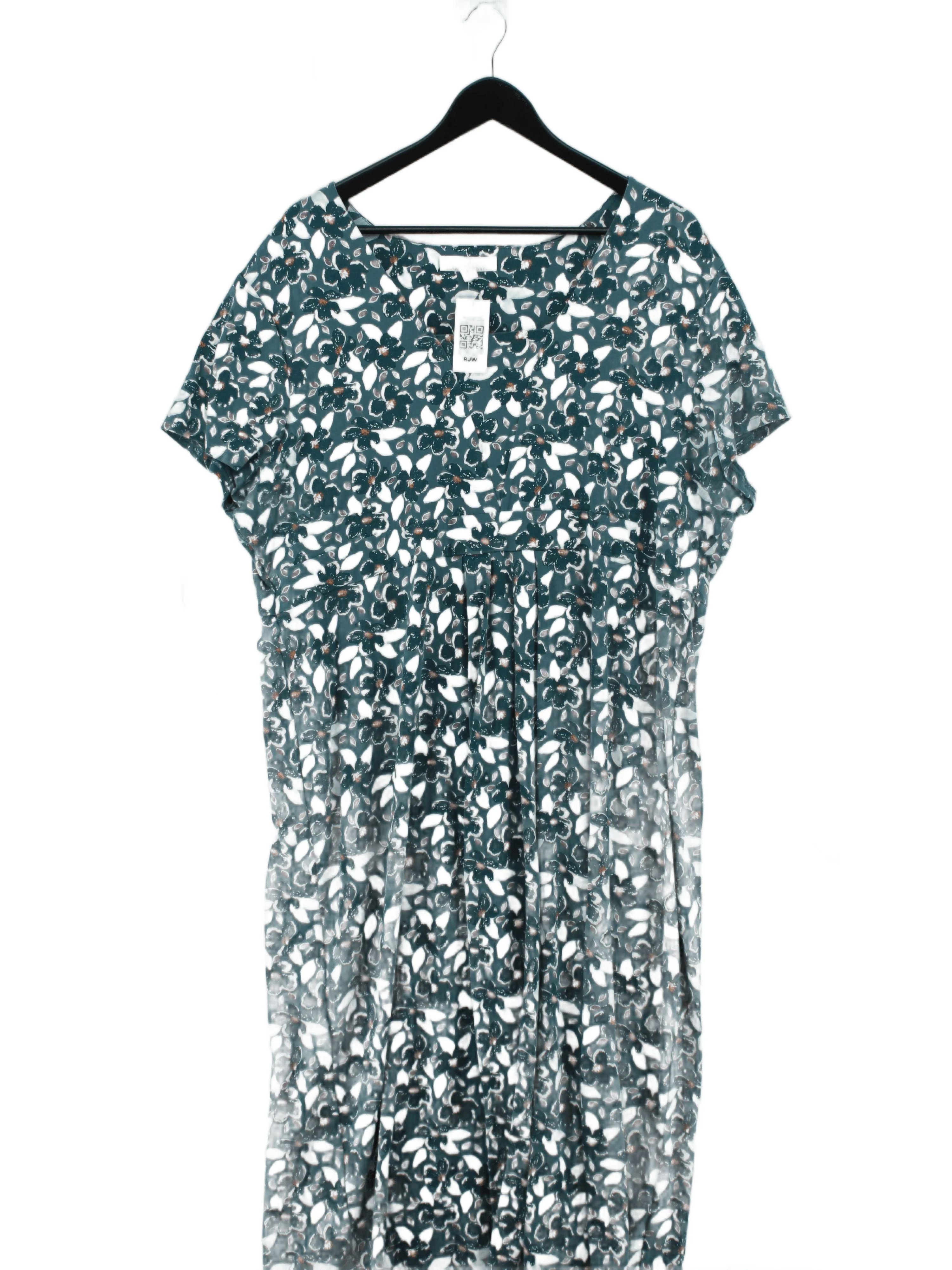 SEASALT CORNWALL T-Shirt Midi Dress UK24 in Green