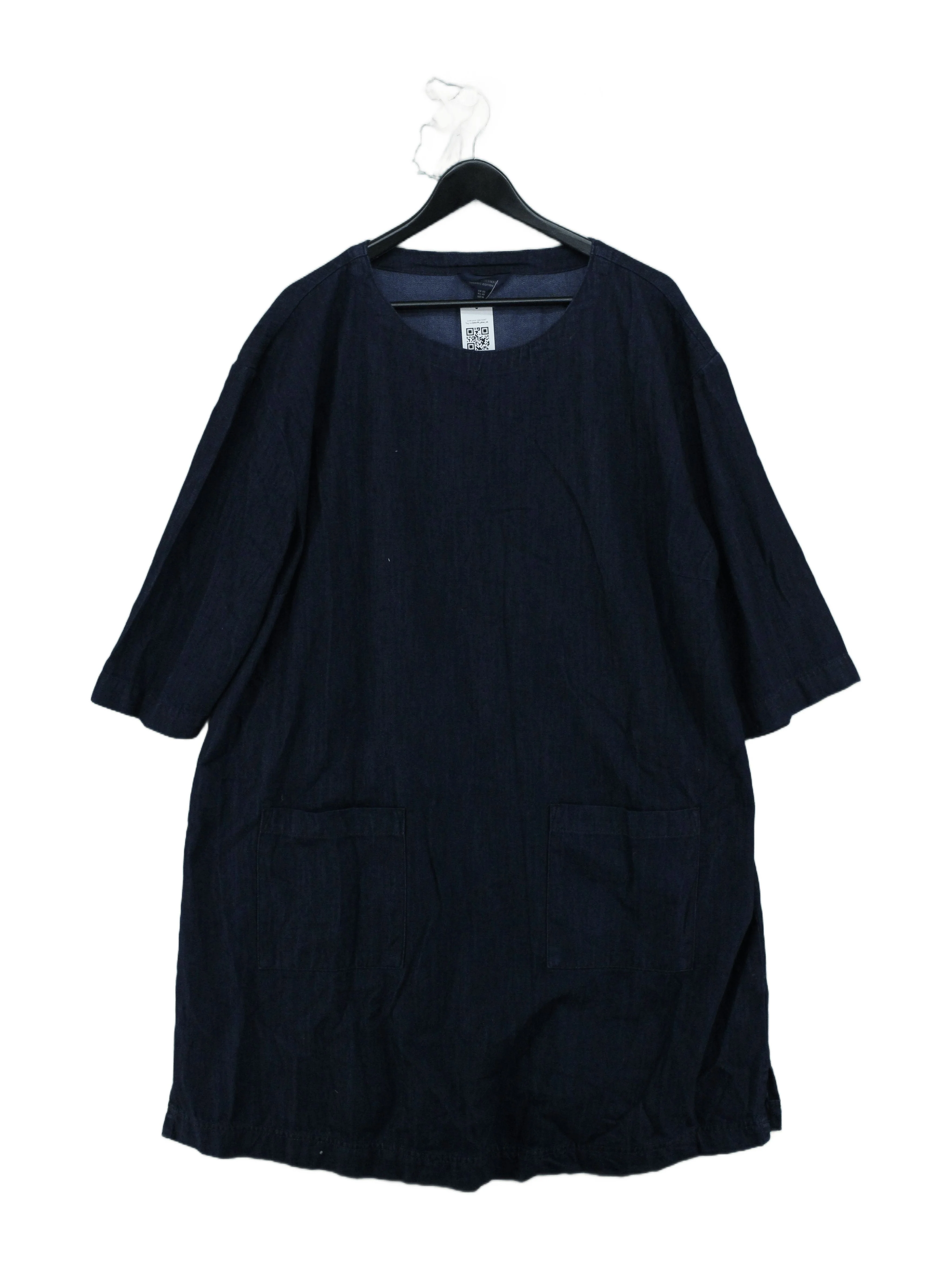 SEASALT CORNWALL T-Shirt Mini Dress UK20 in Blue
