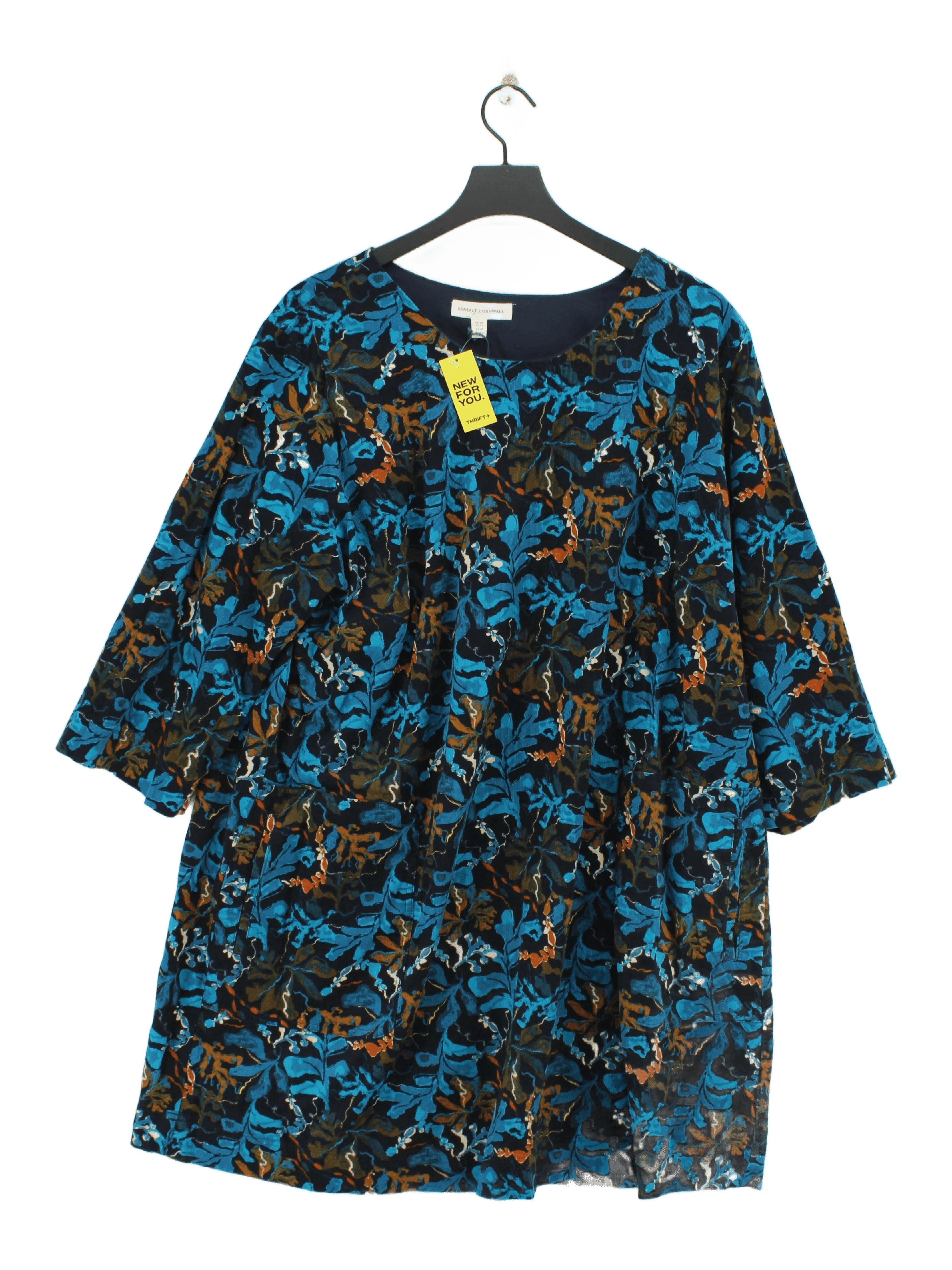 SEASALT CORNWALL T-Shirt Mini Dress UK24 in Multi