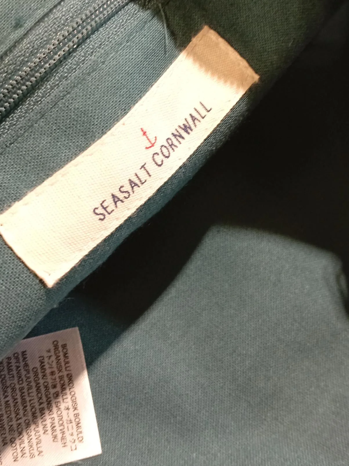 SEASALT CORNWALL Women's Bag Green 100% Cotton Crossbody - Image 5