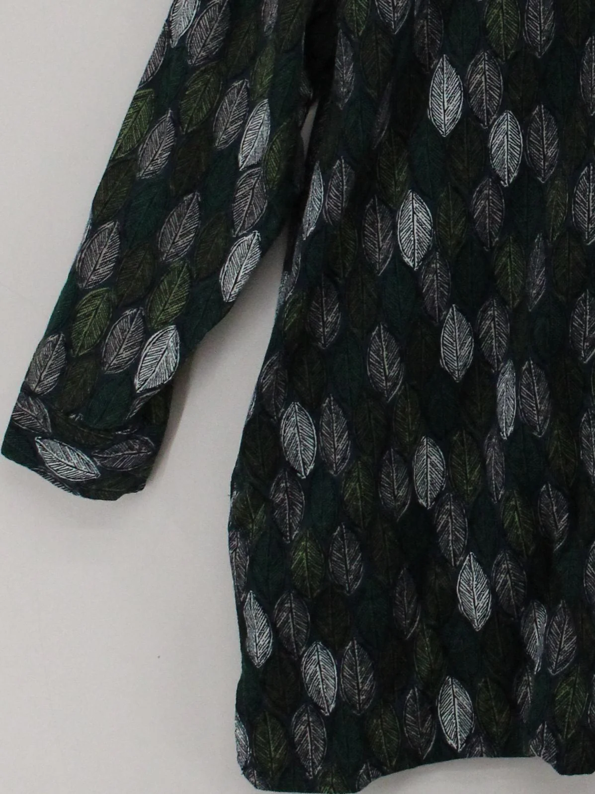 SEASALT CORNWALL Women's Blouse UK 20 Green 100% Cotton Basic - Image 4