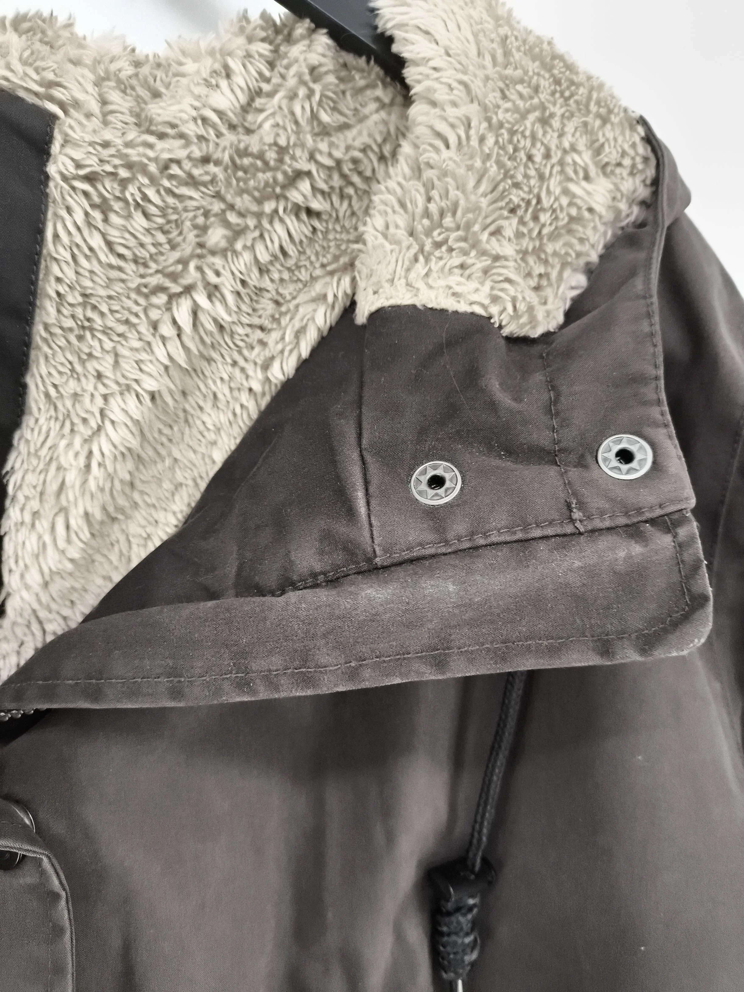 SEASALT CORNWALL Women's Coat UK 20 Brown Cotton with Nylon Parka - Image 5