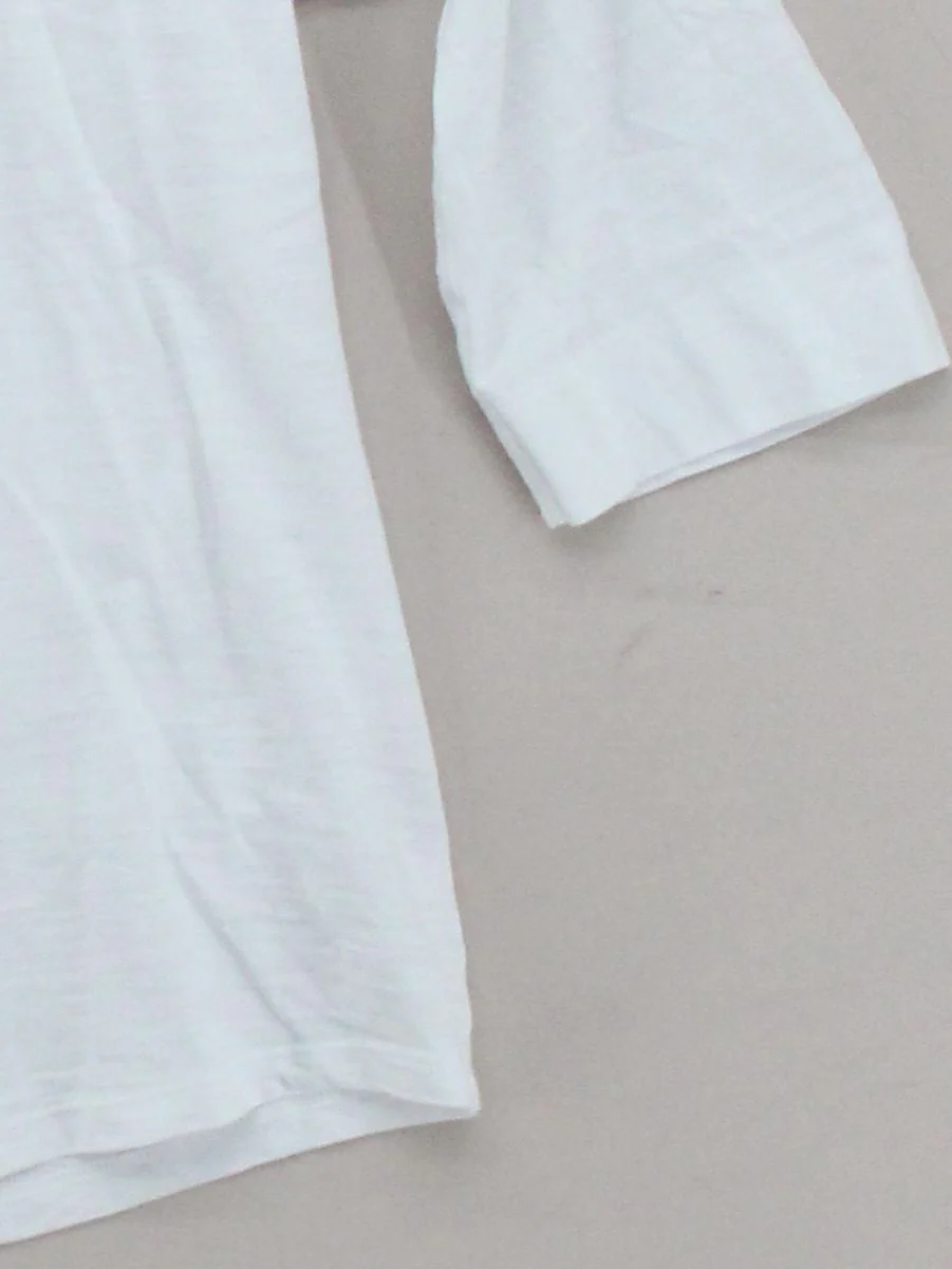 SEASALT CORNWALL Women's T-Shirt S White 100% Cotton Basic - Image 4