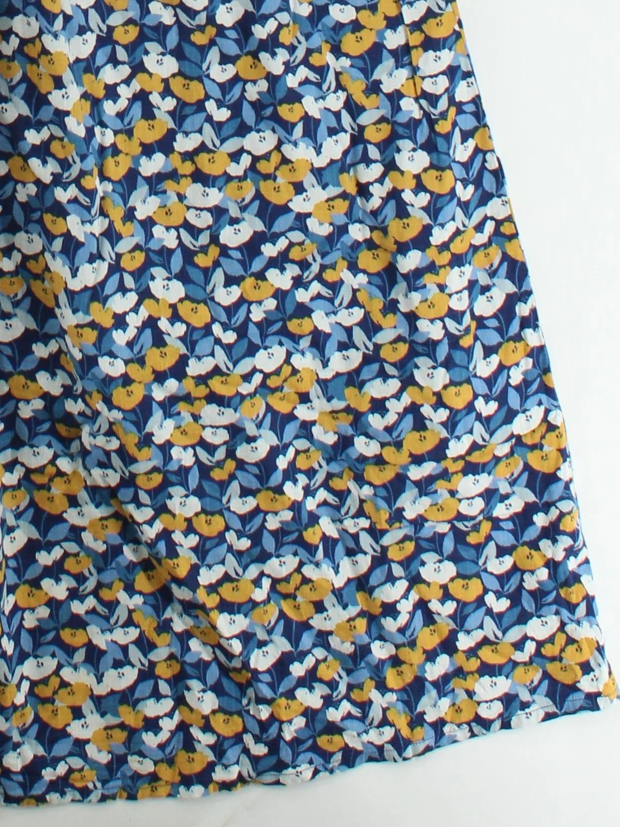 SEASALT CORNWALL Wrap Midi Dress UK14 in Multi - Image 4