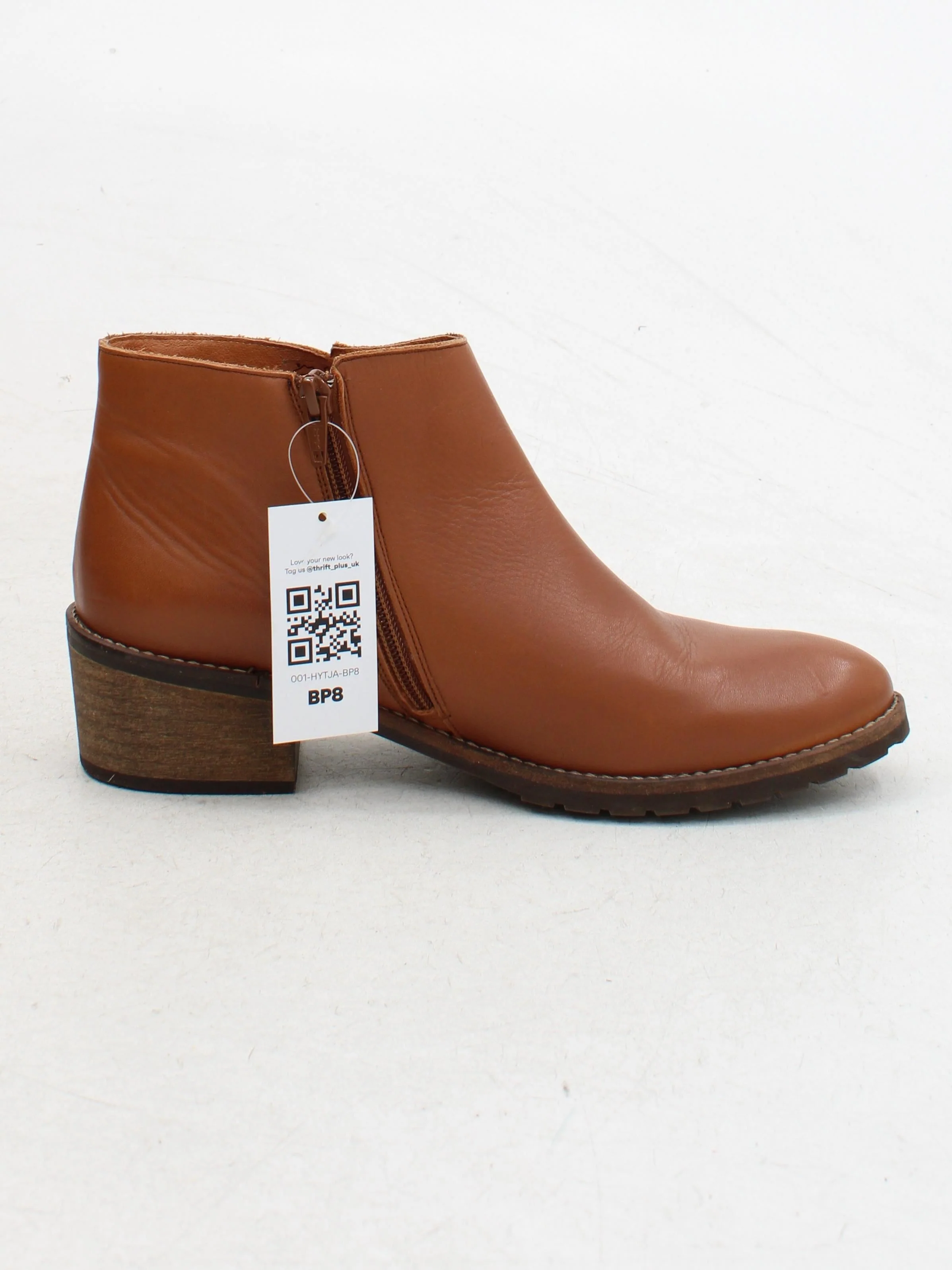 Seasalt Deluxe Women's Boots UK 6.5 Tan 100% Leather Chelsea - Image 5