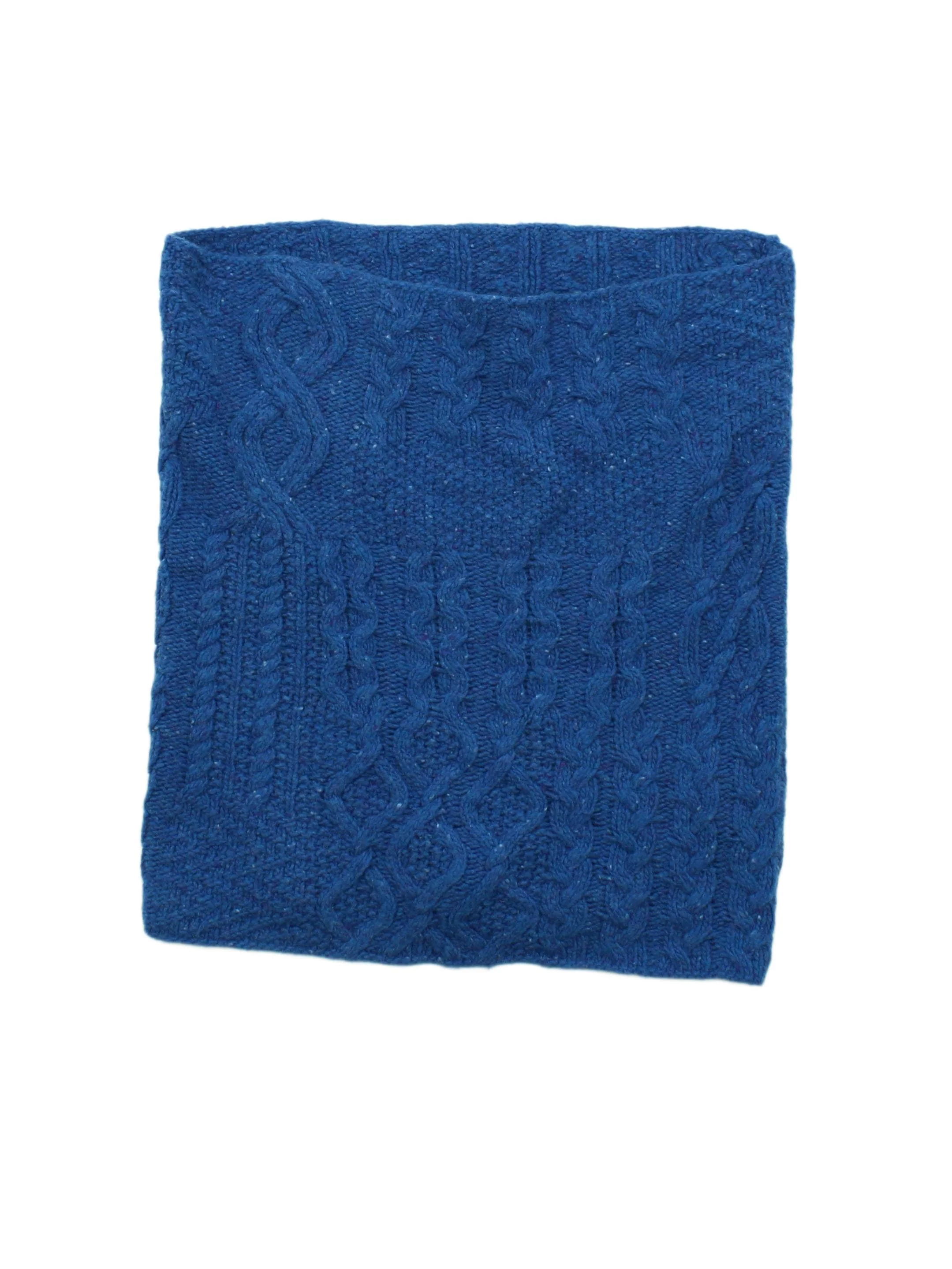 Seasalt Men's Scarf Blue Wool with Nylon Scarf