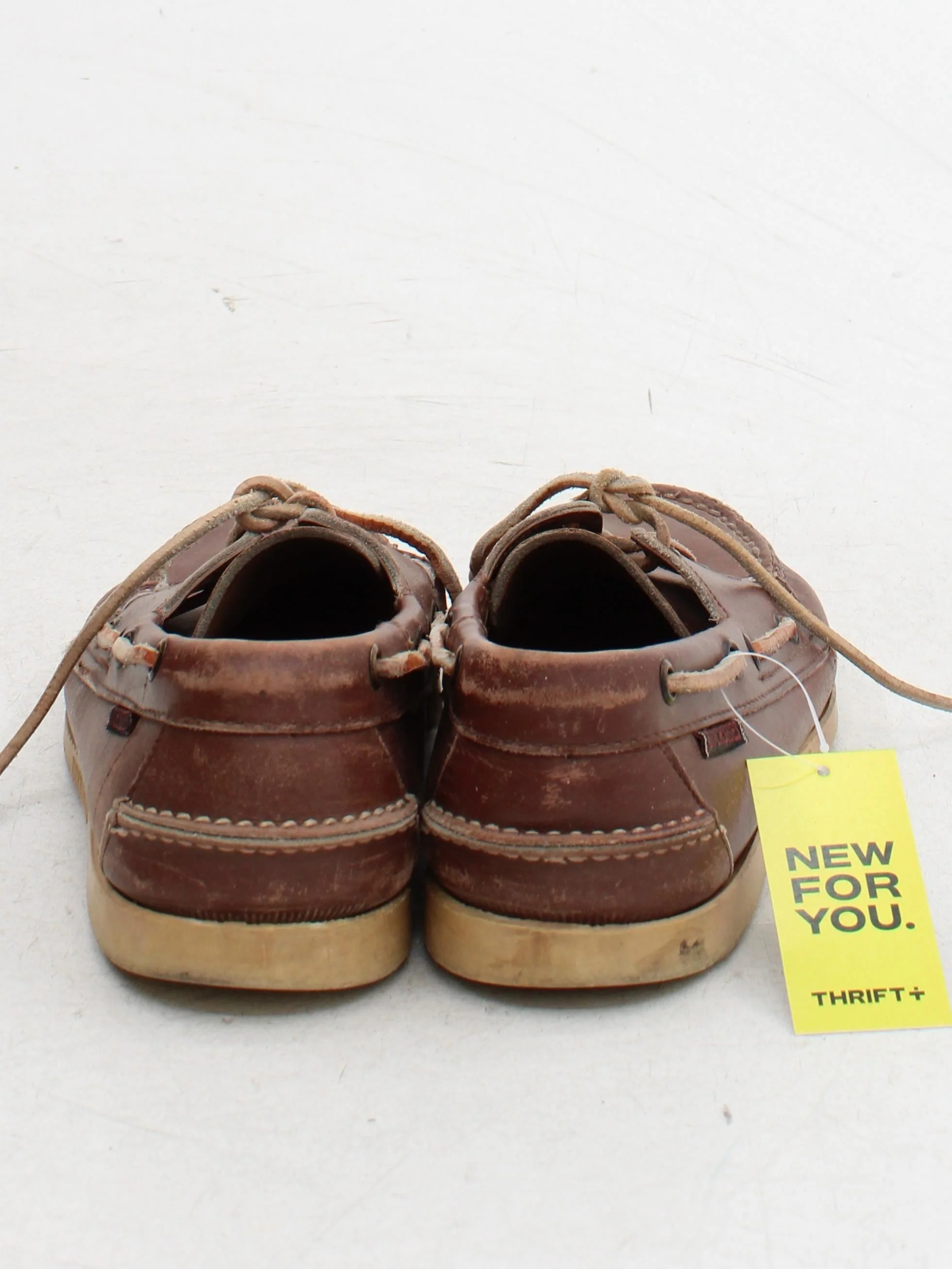 Sebago Men's Shoes UK 6 Brown 100% Leather Boat Shoe - Image 3