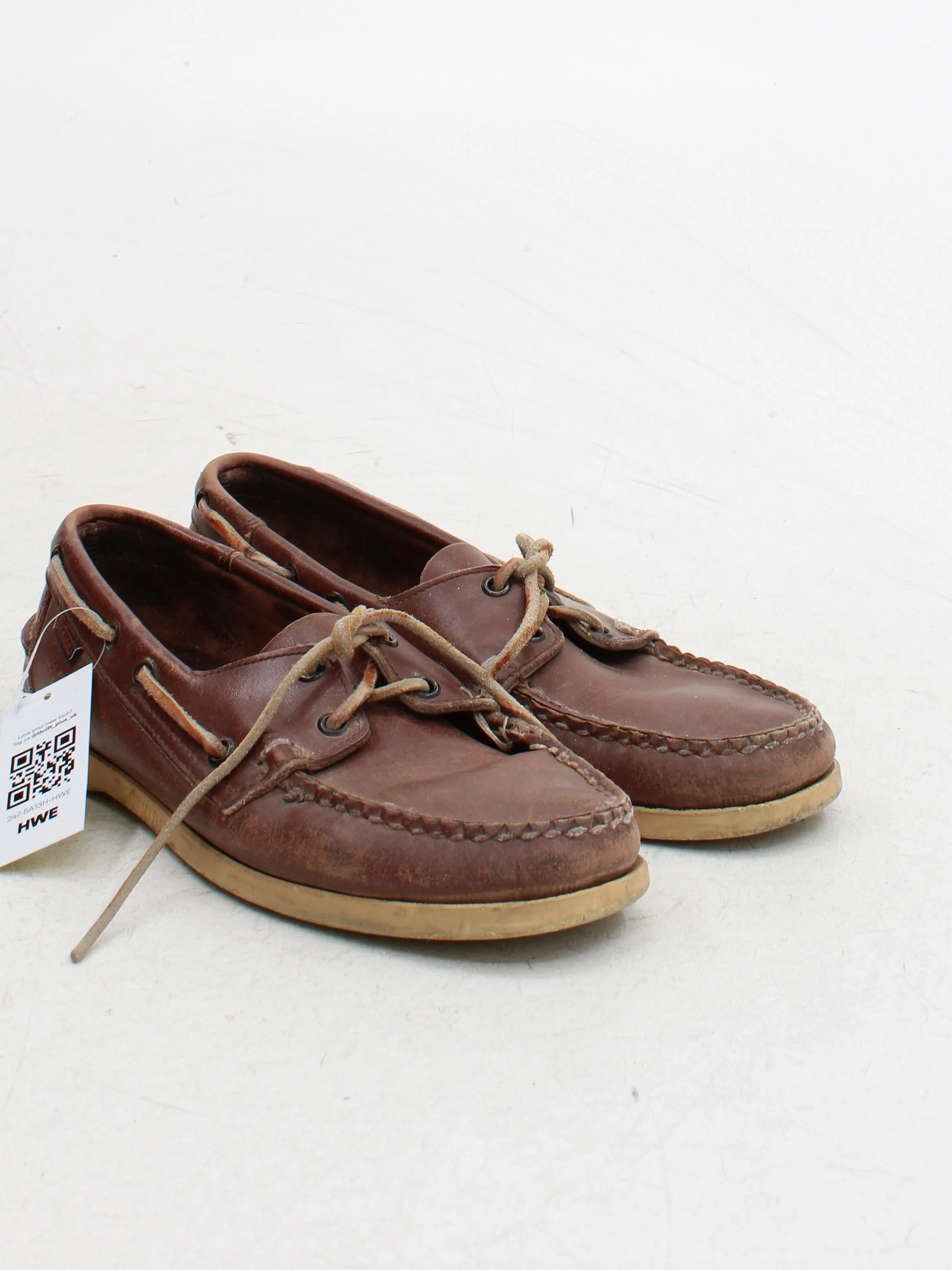 Sebago Men's Shoes UK 6 Brown 100% Leather Boat Shoe - Image 4