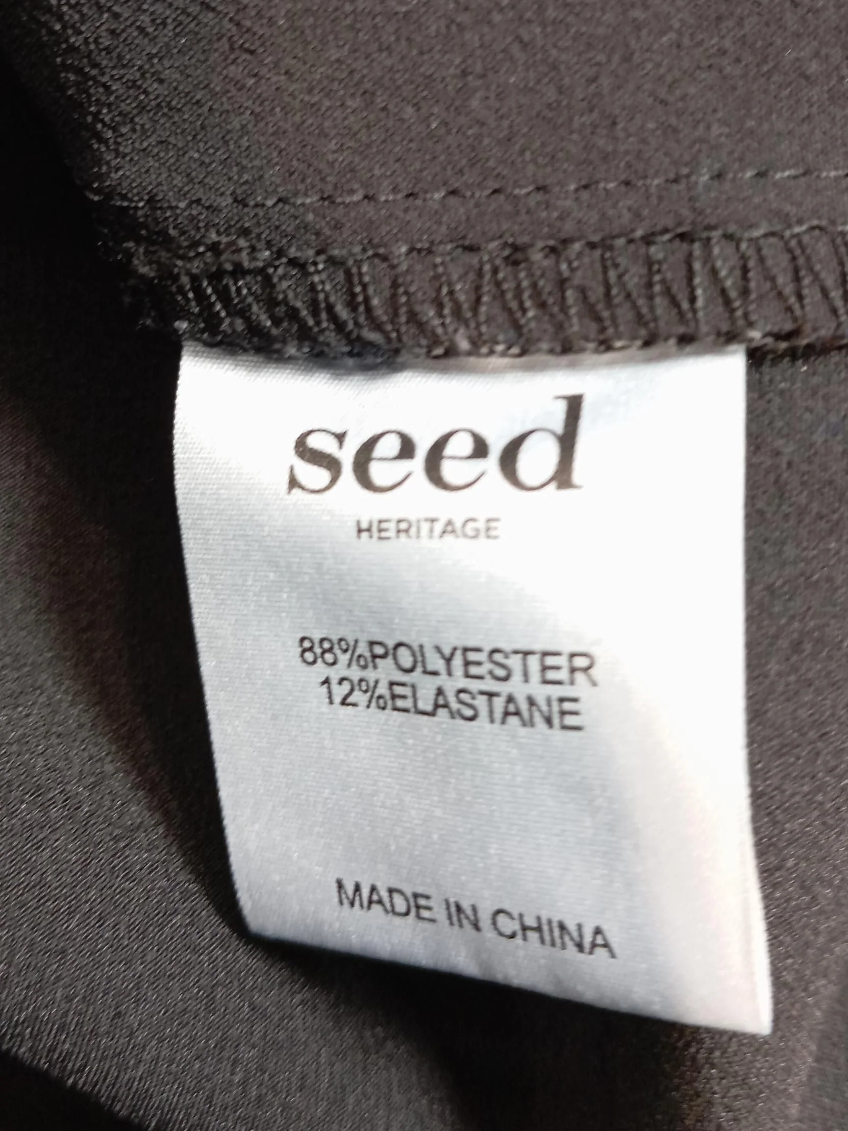 Seed Heritage T-Shirt Mini Dress UK6 in Black - Image 6
