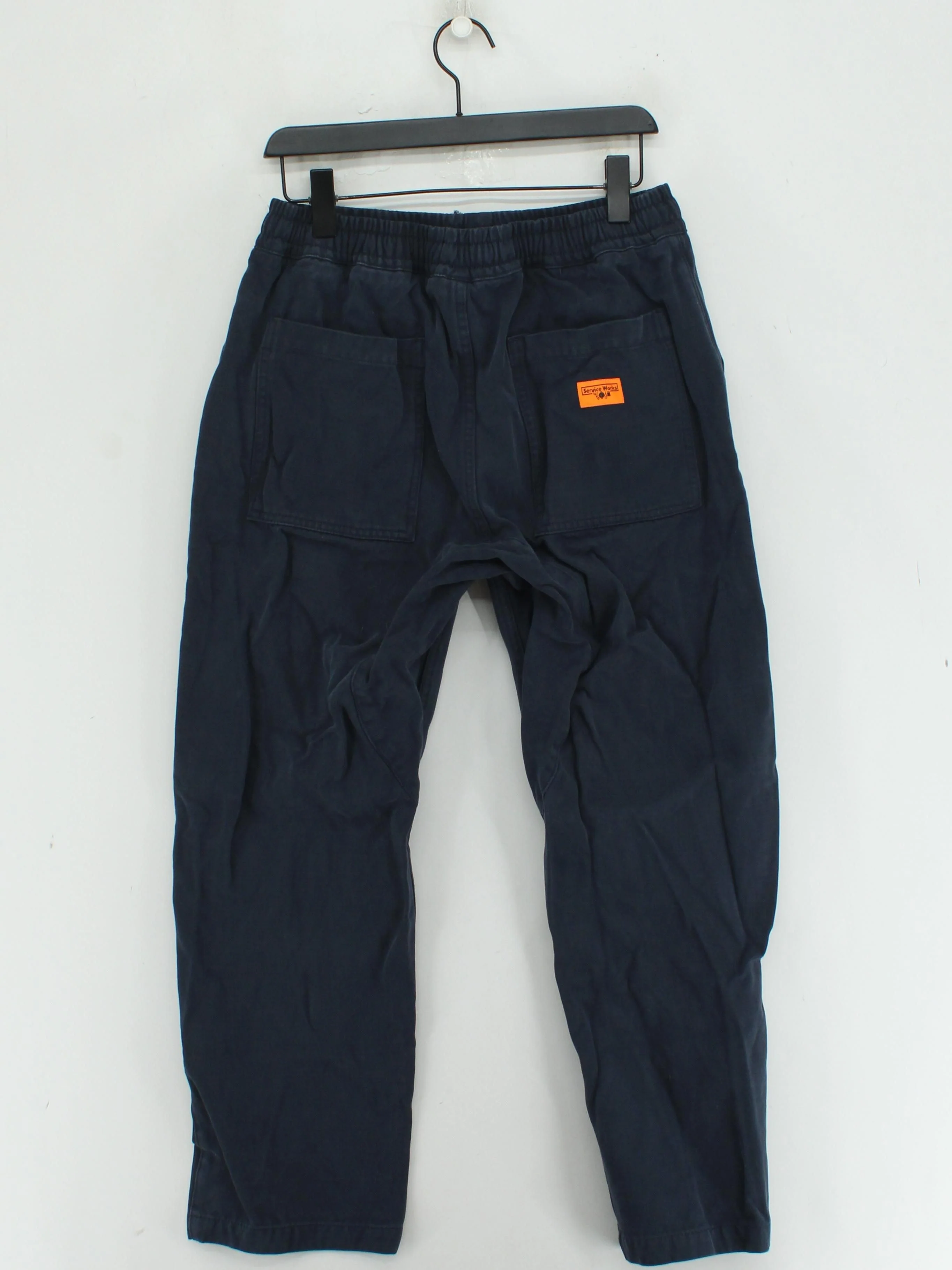 Service Works Men's Trousers XS Blue 100% Cotton Tapered Chino - Image 2