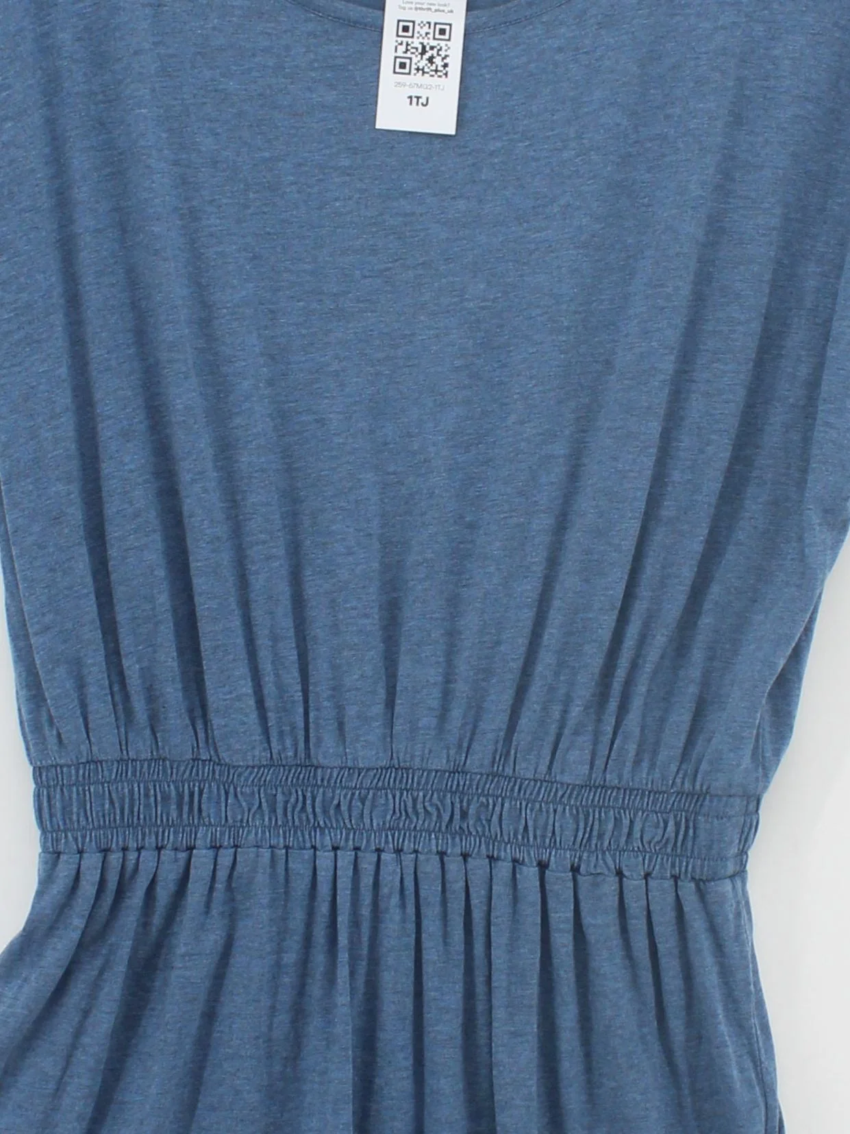sessun T-Shirt Mini Dress M in Blue - Image 3